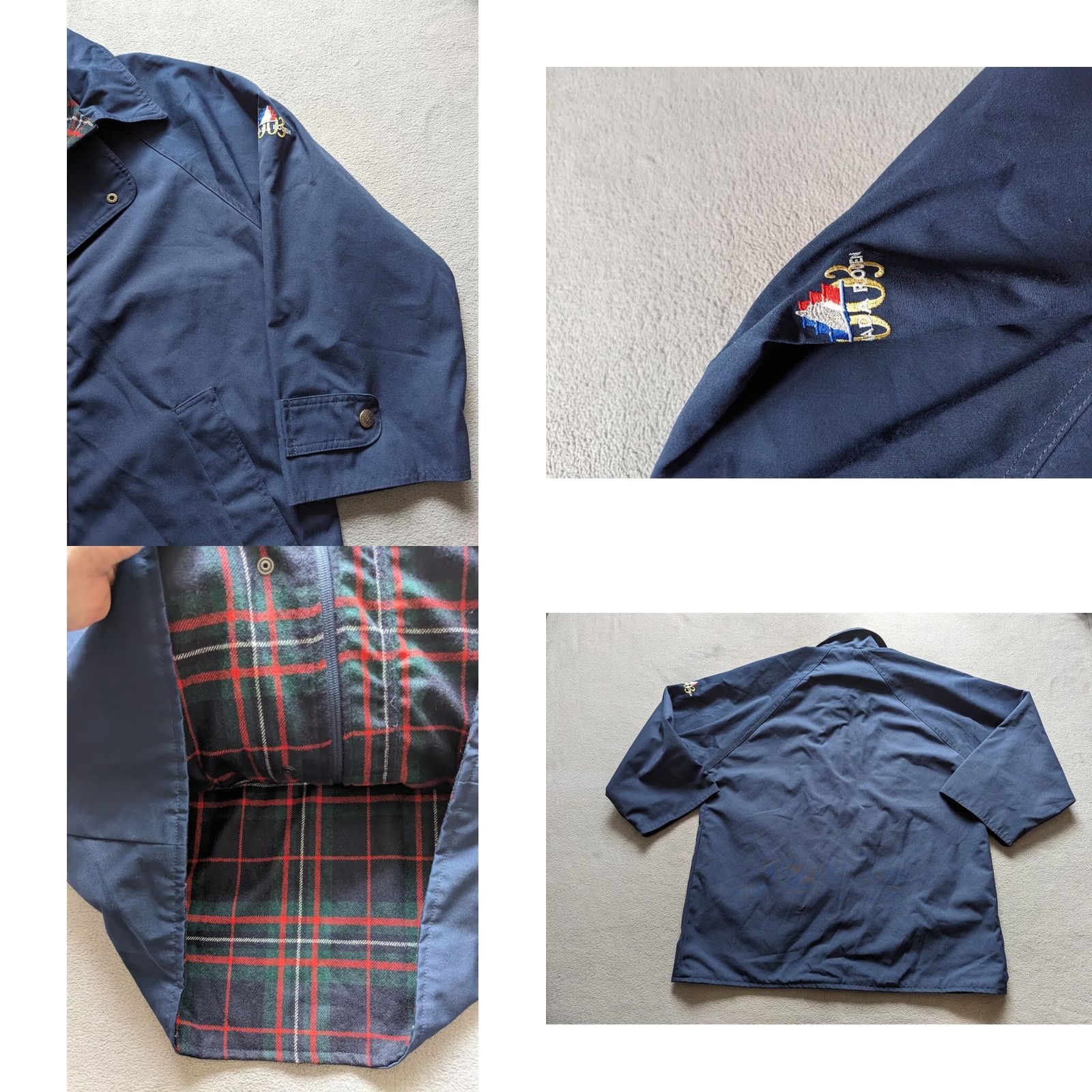 Vintage J-C Hardouin L'Armada Rouen 2003 Sailing jacket Blue Mens Size S Size US S / EU 44-46 / 1 - 8 Thumbnail