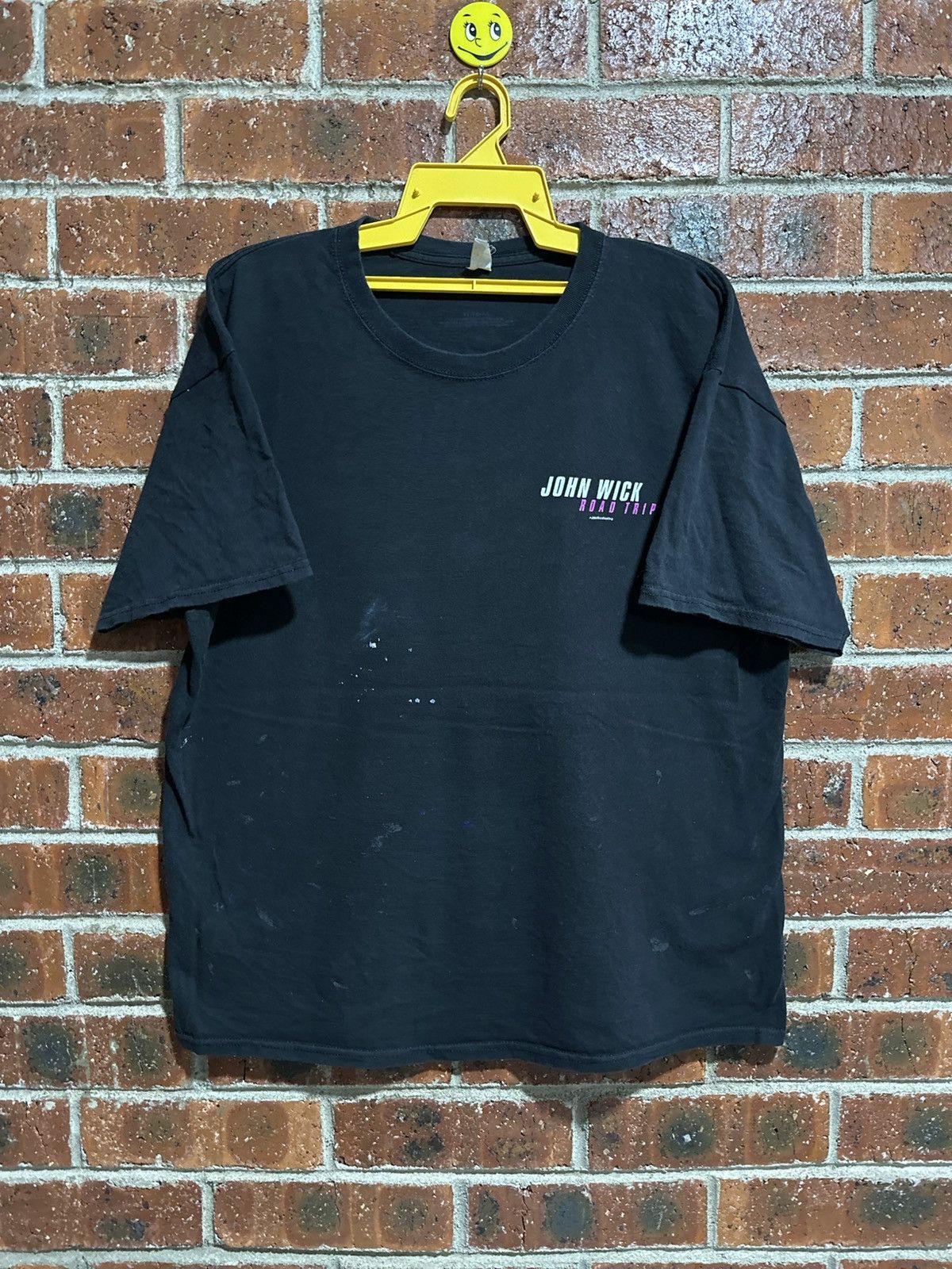 Vintage Thrashed Rare John Wick Road Trip Movie Tee Size US XL / EU 56 / 4 - 2 Thumbnail