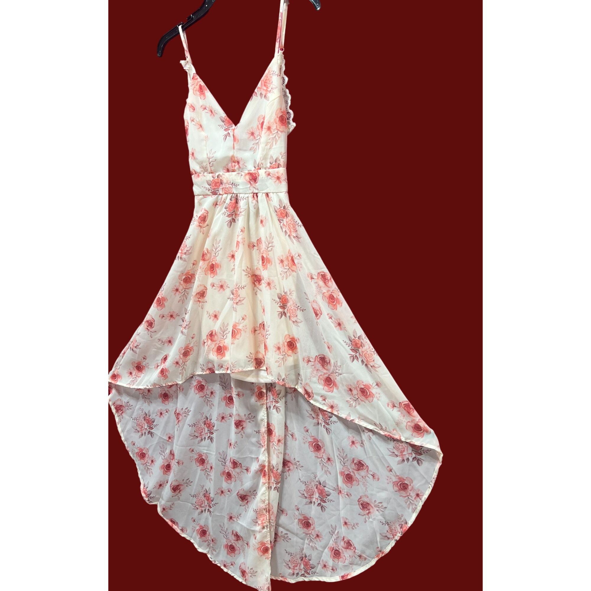 rue21 Rue 21 - Women's Summer Sleeveless High Low Hem Ruffle - Flo Size XS / US 0-2 / IT 36-38 - 21 Thumbnail