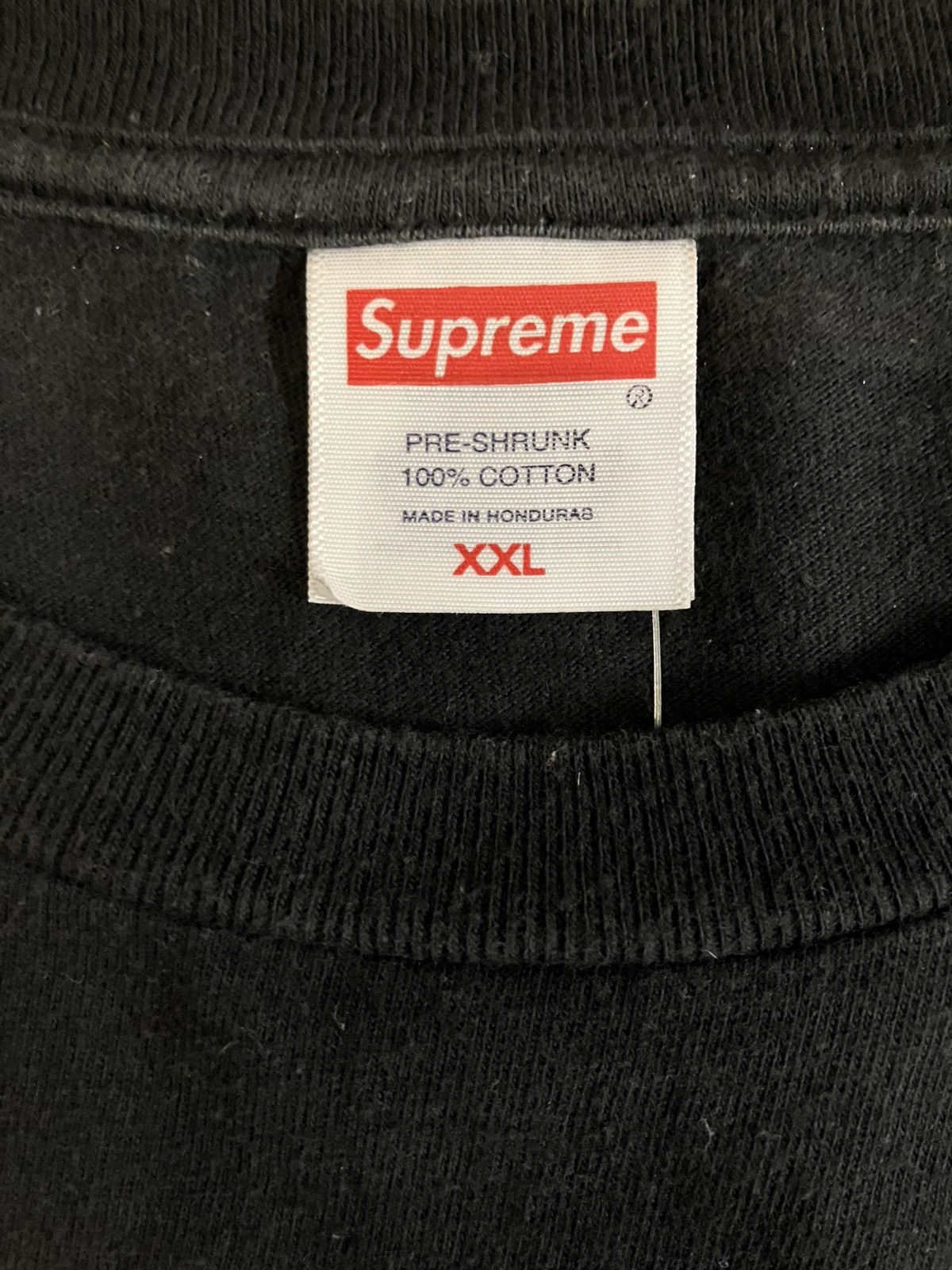 Supreme × Thrasher Supreme Thrasher Harold Tee ‘Black’ Size US XXL / EU 58 / 5 - 4 Thumbnail