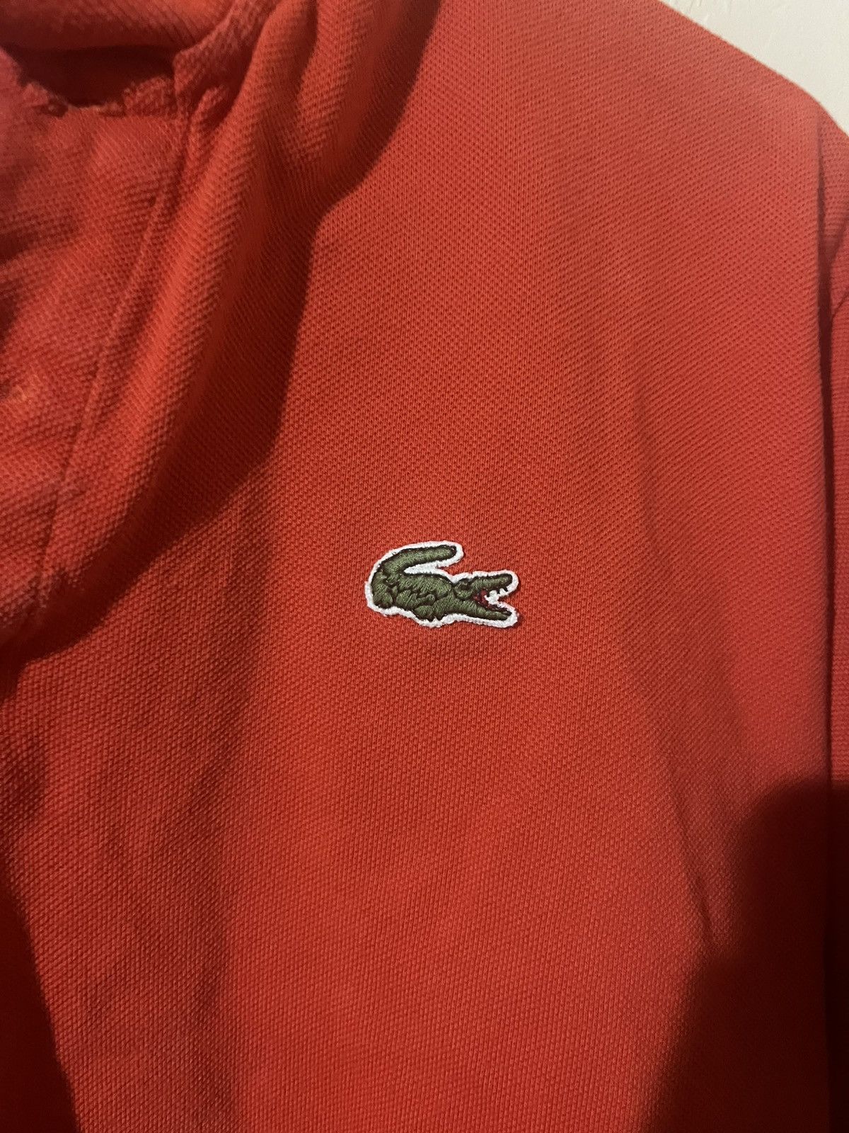 Lacoste Orange Lacoste Polo Size US L / EU 52-54 / 3 - 2 Thumbnail