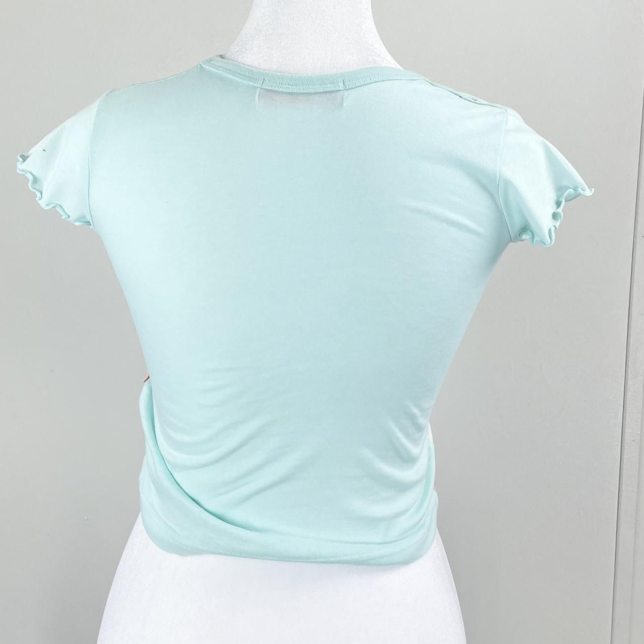 Japanese Brand Sanrio Little Twin Stars Cotton Candy Cute Baby Tee Size XS / US 0-2 / IT 36-38 - 7 Thumbnail