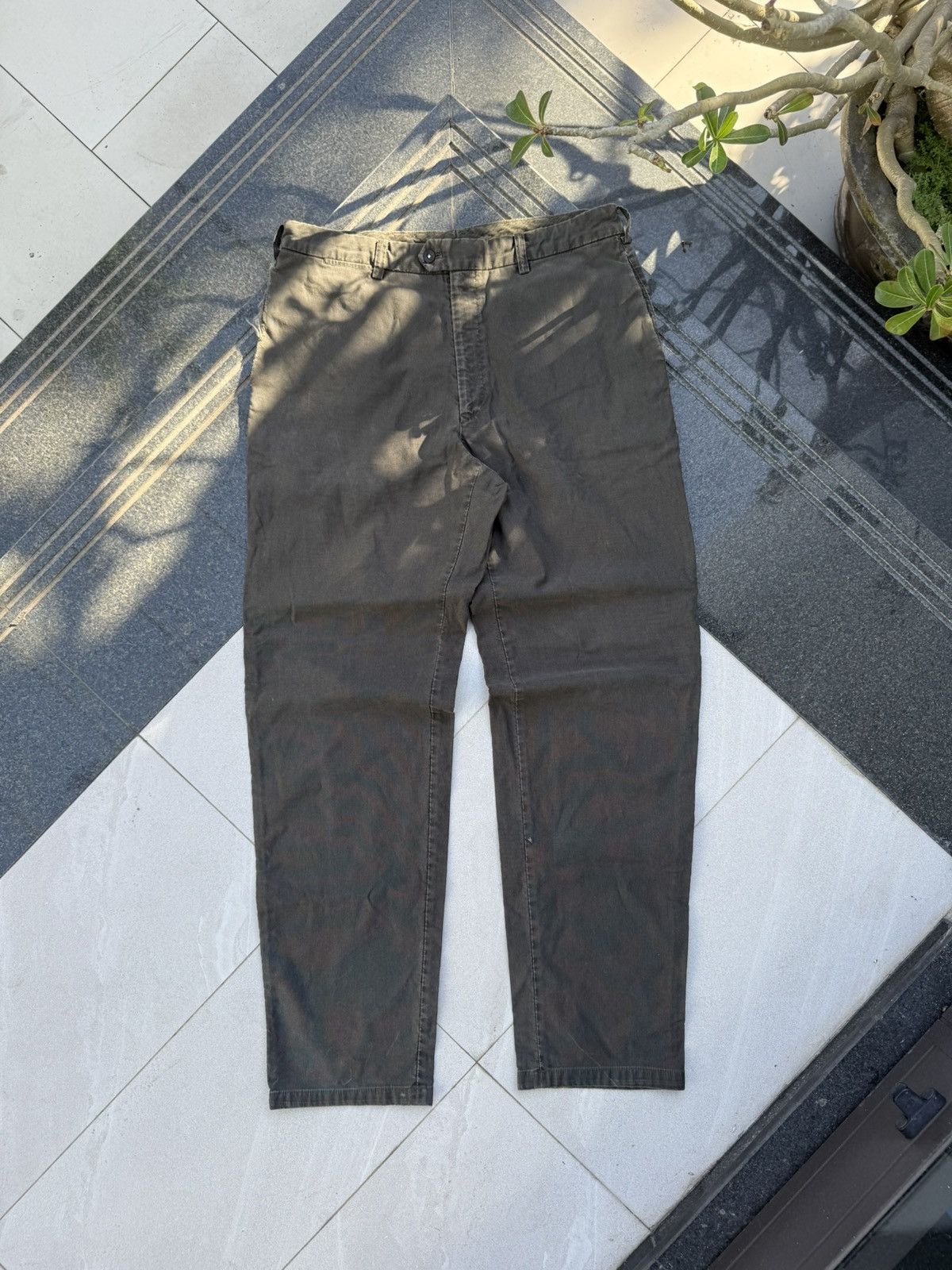 C.P. Company × Vintage 90’s C.P. COMPANY RARE BACK LOGO Y2K RETRO CASUAL PANTS Size US 34 / EU 50 - 2 Thumbnail