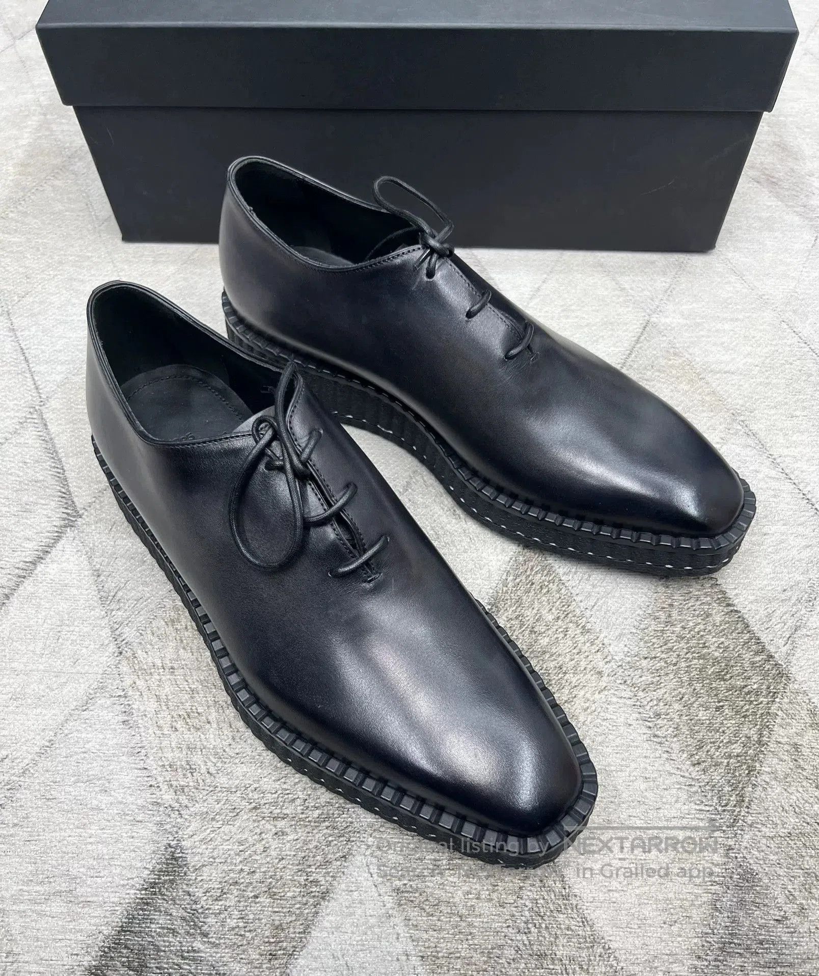 Berluti Berluti Handcrafted Lace-up Leather Shoes. Size US 6 / EU 39 - 5 Thumbnail