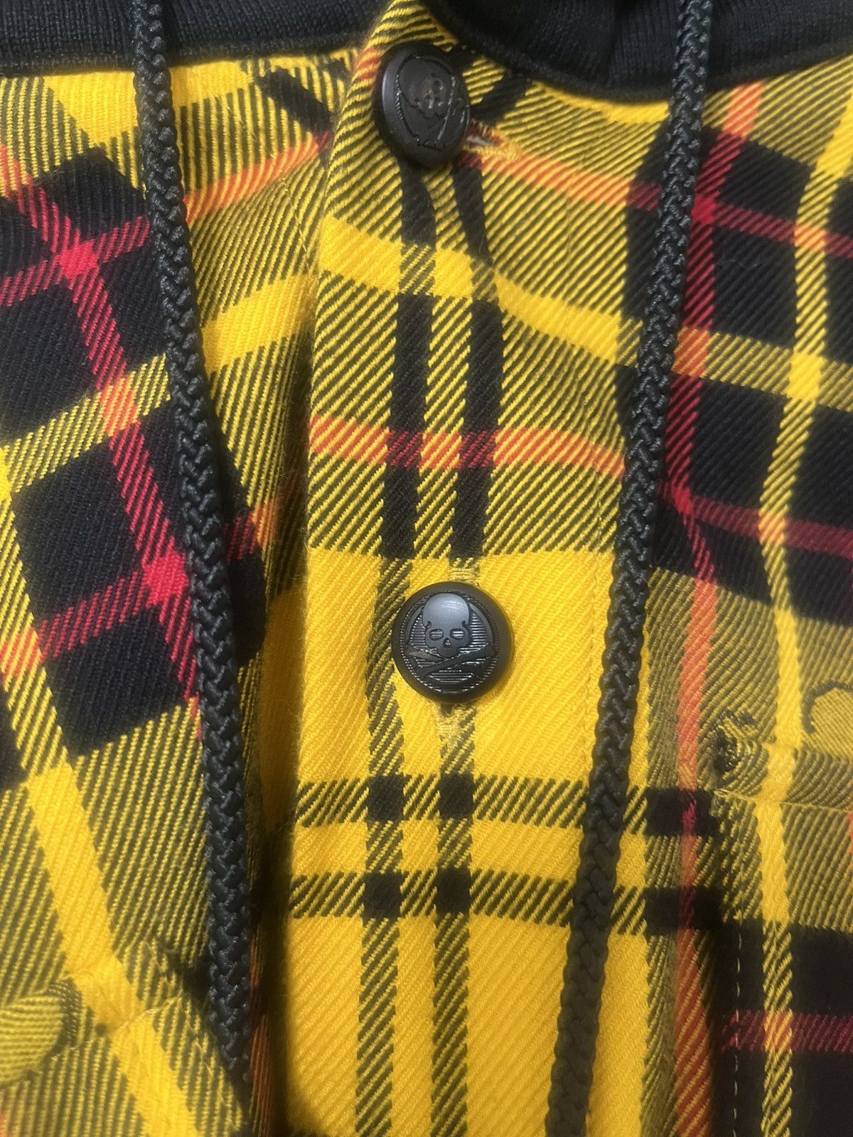 Mastermind Japan Mastermind Japan Plaid Shirt With Hood Sz M Size US M / EU 48-50 / 2 - 3 Thumbnail