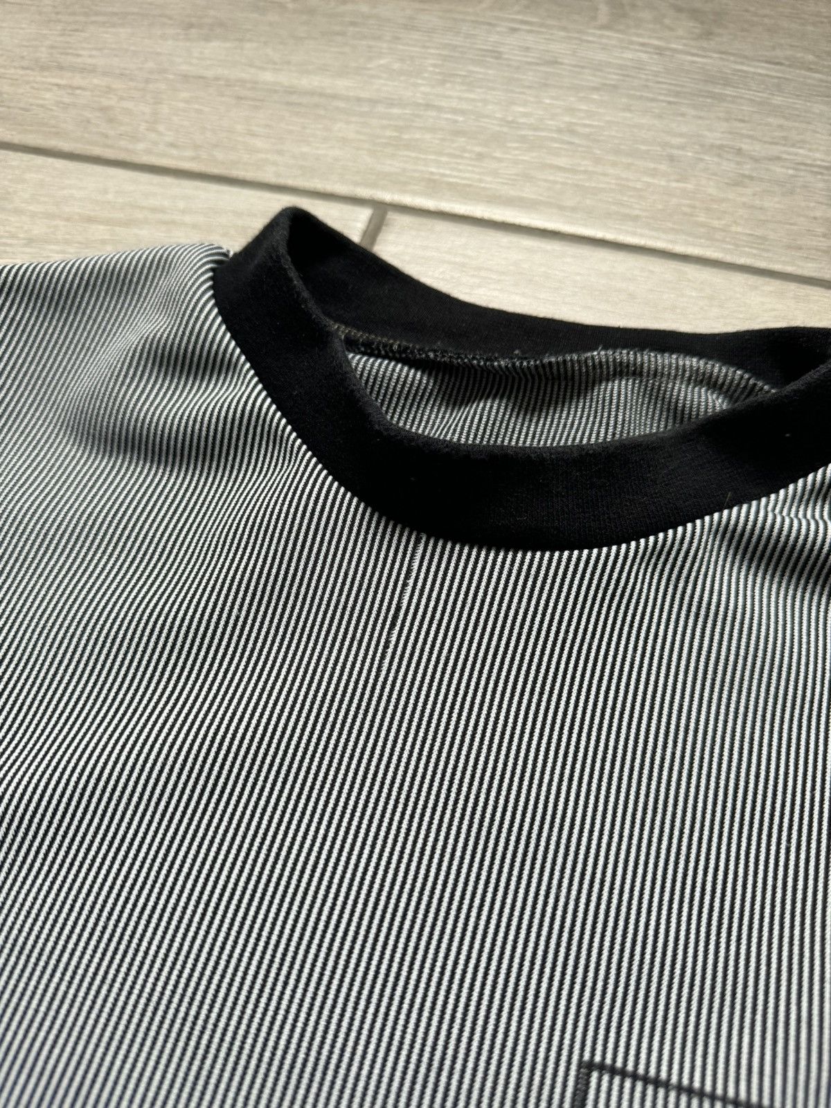 Designer 💌 VINTAGE Y2K 00’s DIESEL DISTRESSED SWEATSHIRT STRIPED Size US L / EU 52-54 / 3 - 18 Thumbnail