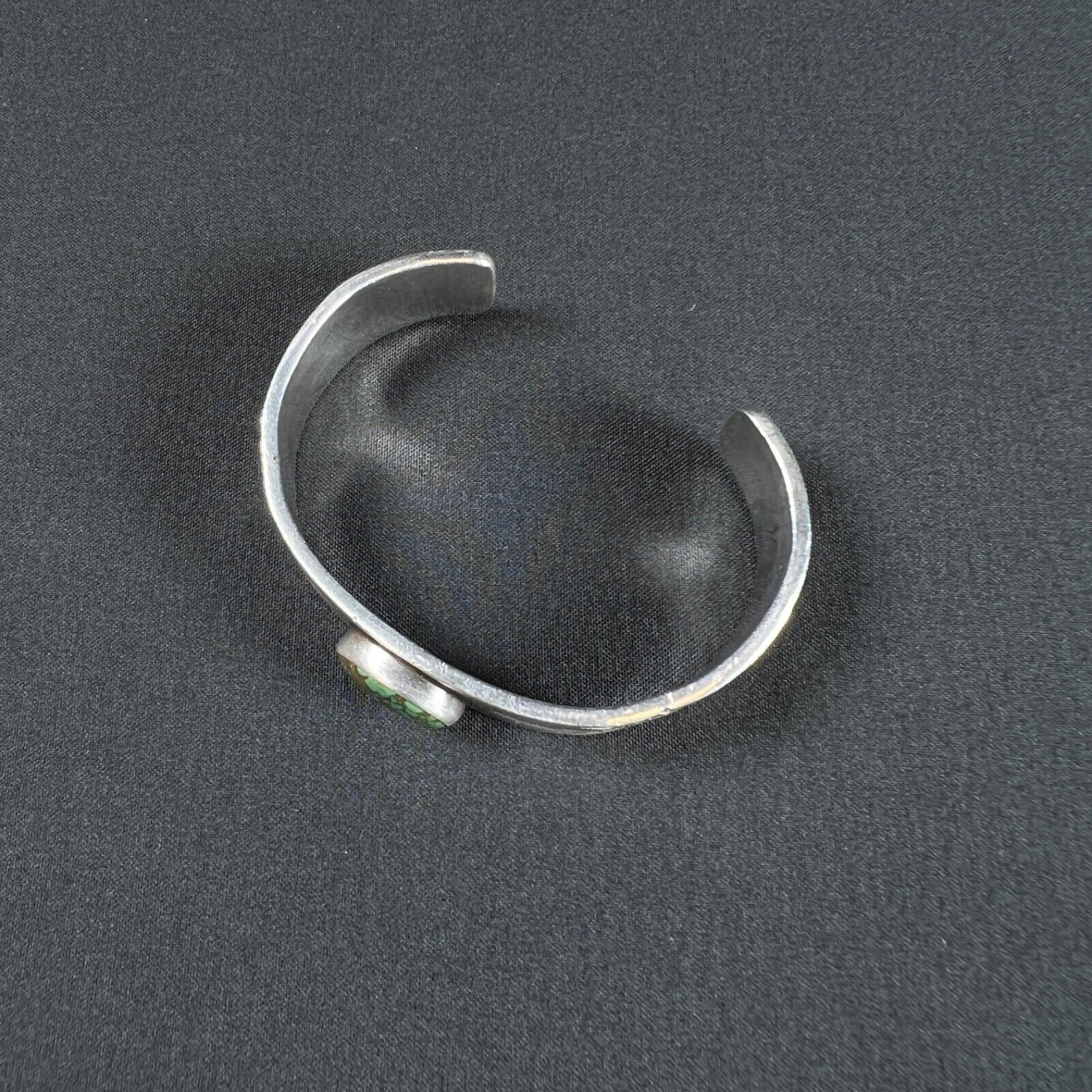Vintage BEN YELLOW HORSE NAVAJO STERLING TURQUOISE SILVER BRACELET Size ONE SIZE - 8 Thumbnail
