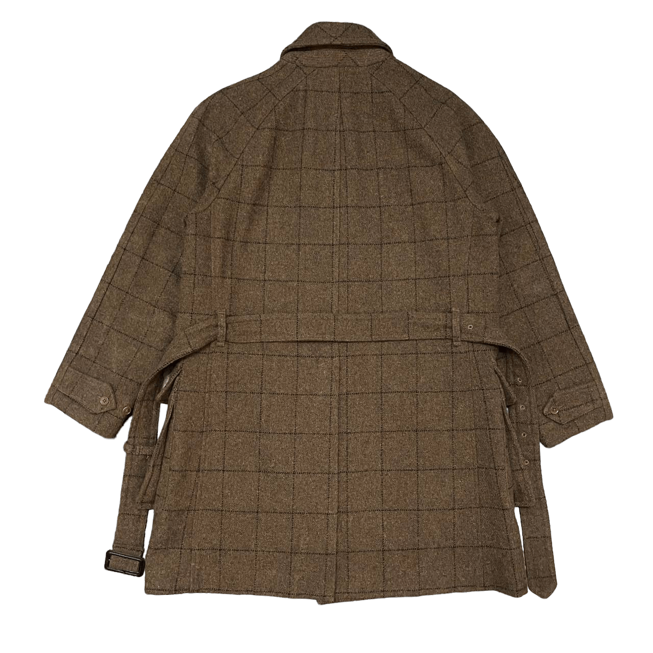 RRL Ralph Lauren Double RL RRL Ralph Lauren Wool Belted Overcoat Brown Size US L / EU 52-54 / 3 - 13 Thumbnail