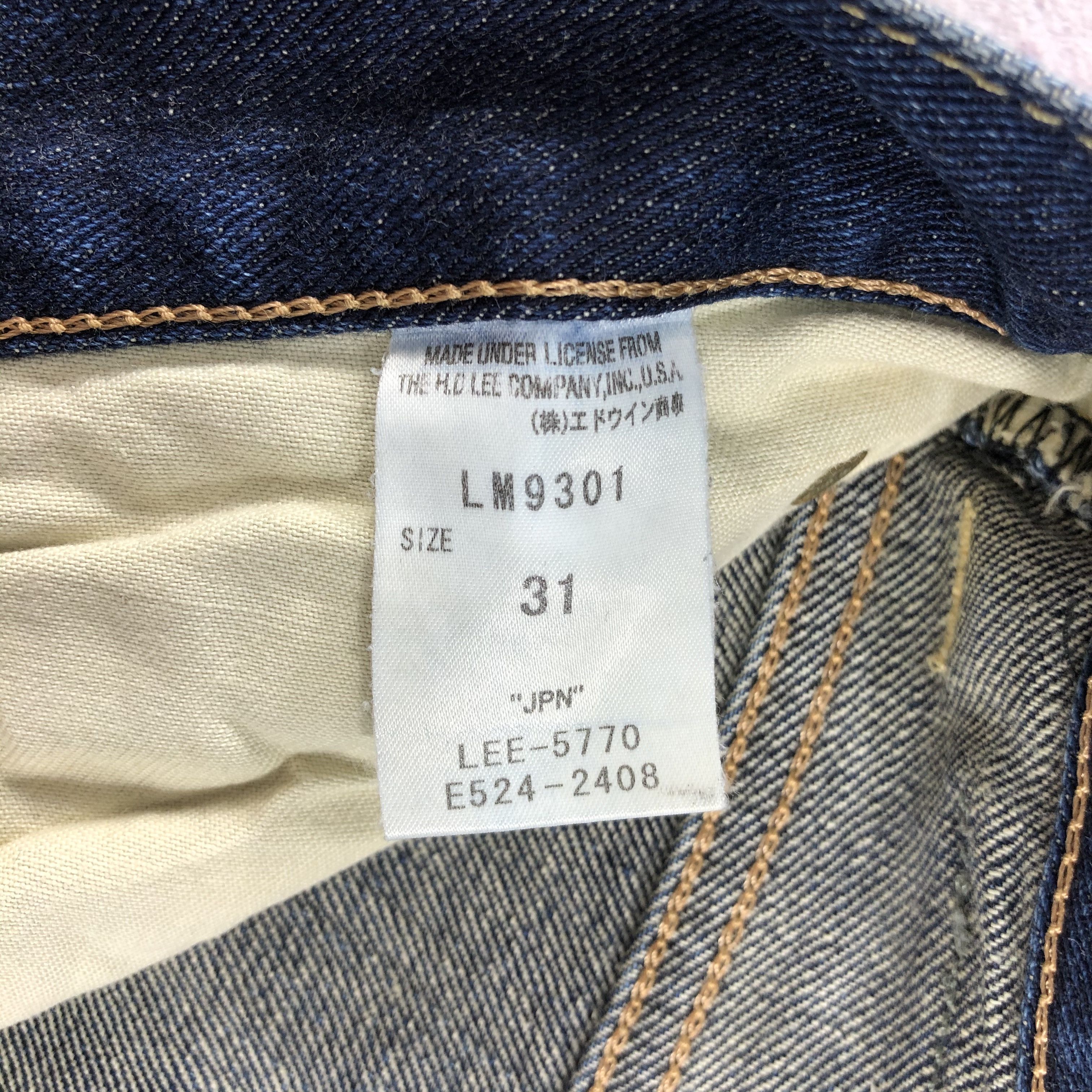 Lee × Vintage Vintage Blue Wash Lee Jeans-JM2291 Size US 34 / EU 50 - 11 Thumbnail