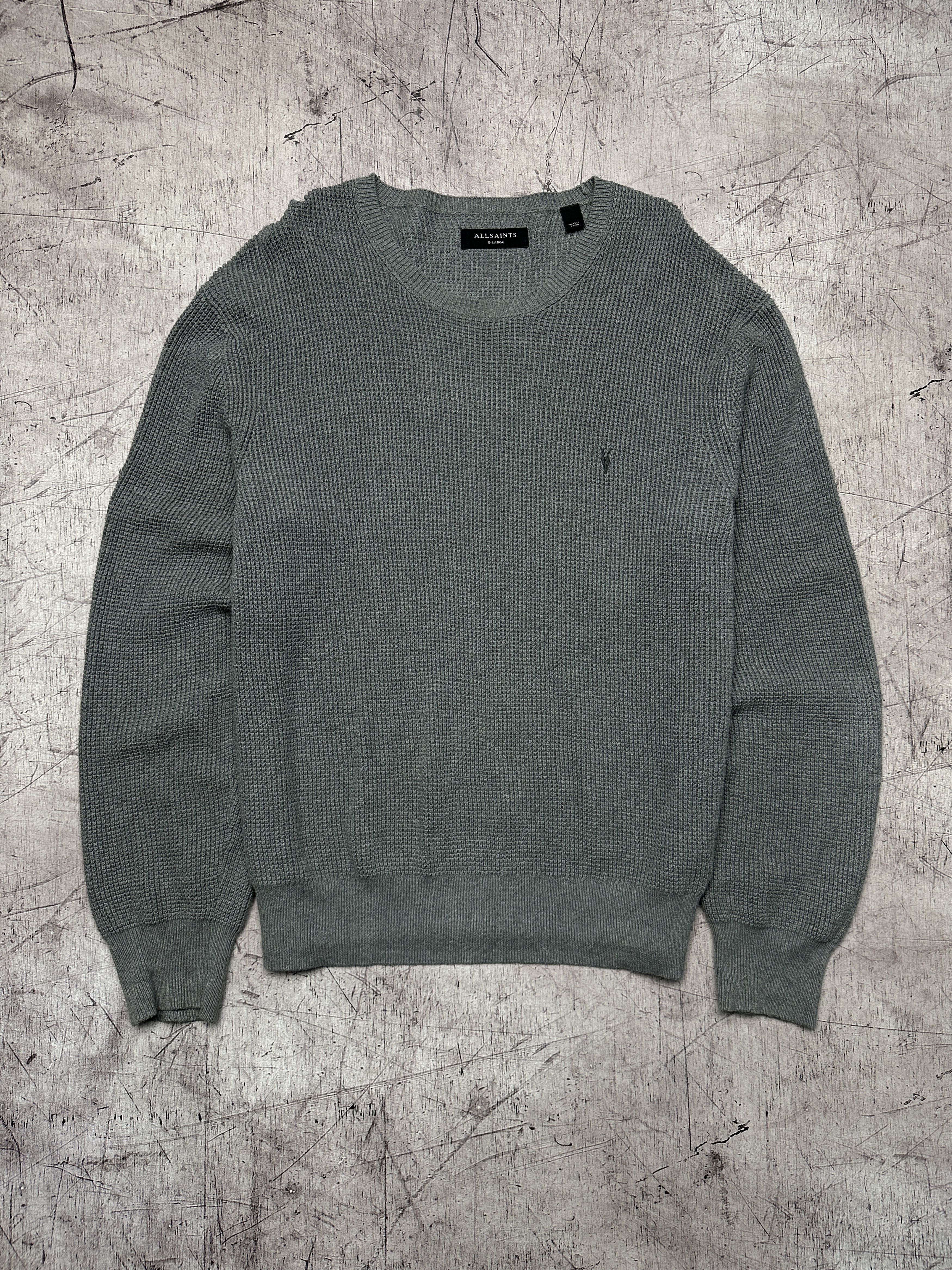 Allsaints Allsaints Mens Rias Crew Neck Sweater Size US XL / EU 56 / 4 - 1 Thumbnail