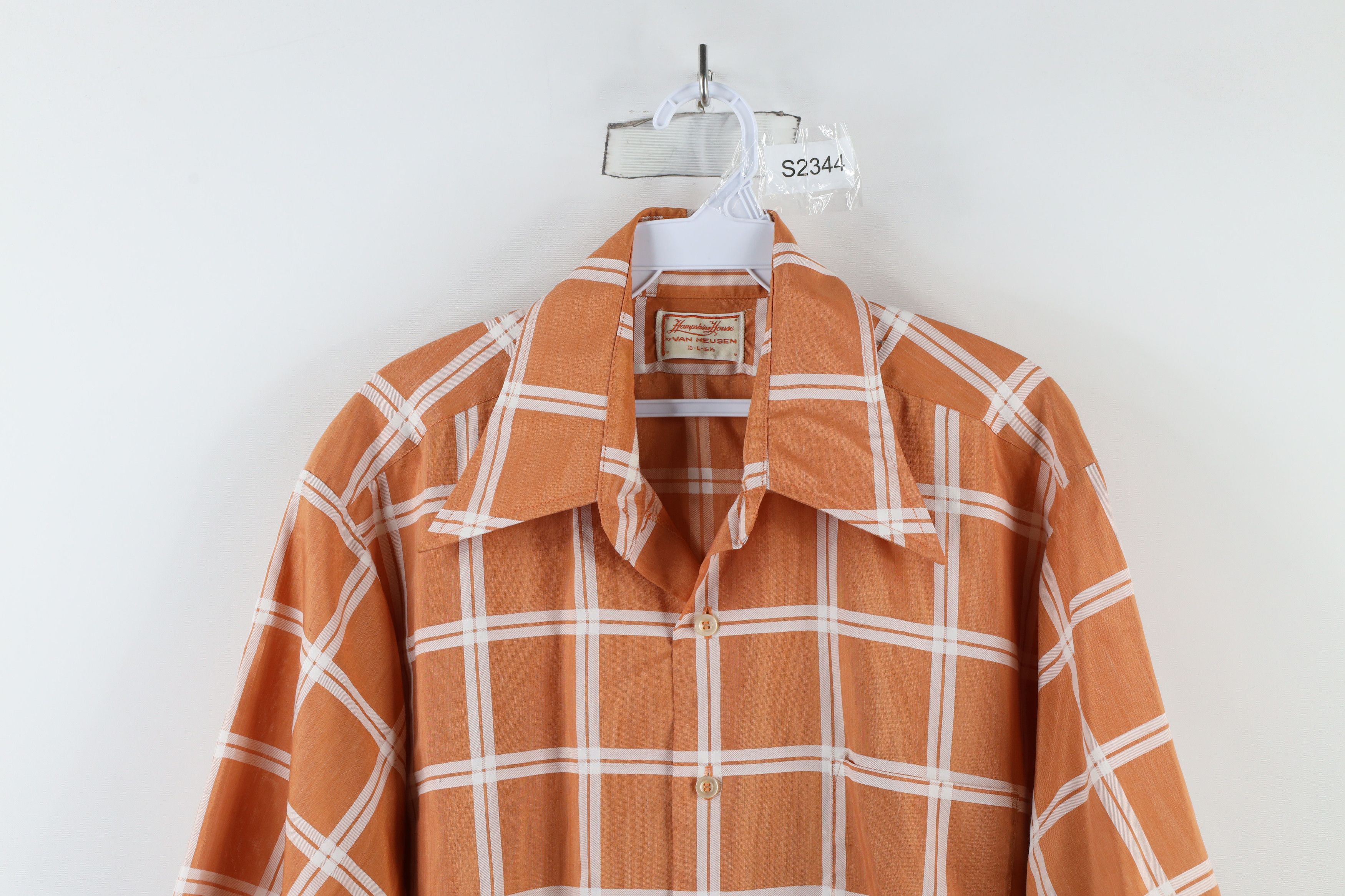 Vintage Vintage 50s 60s Streetwear Short Sleeve Collared Shirt Size US L / EU 52-54 / 3 - 2 Thumbnail