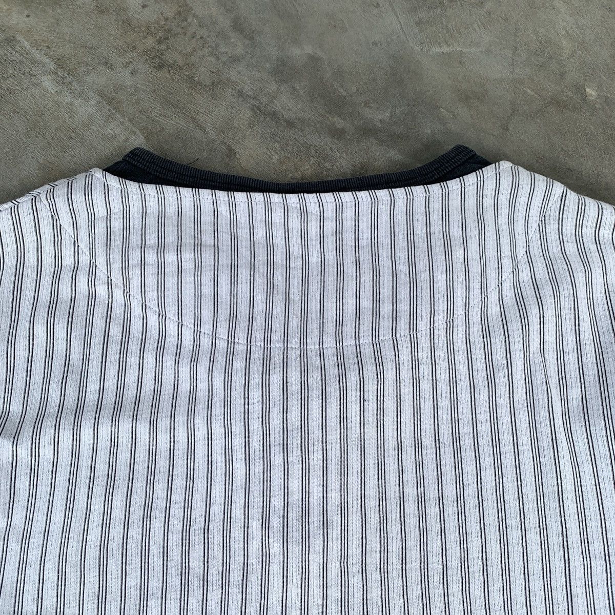 20471120 2000s Nota Bene LGB Ifsixwasnine Laces Stripe Tshirt Size US L / EU 52-54 / 3 - 9 Thumbnail