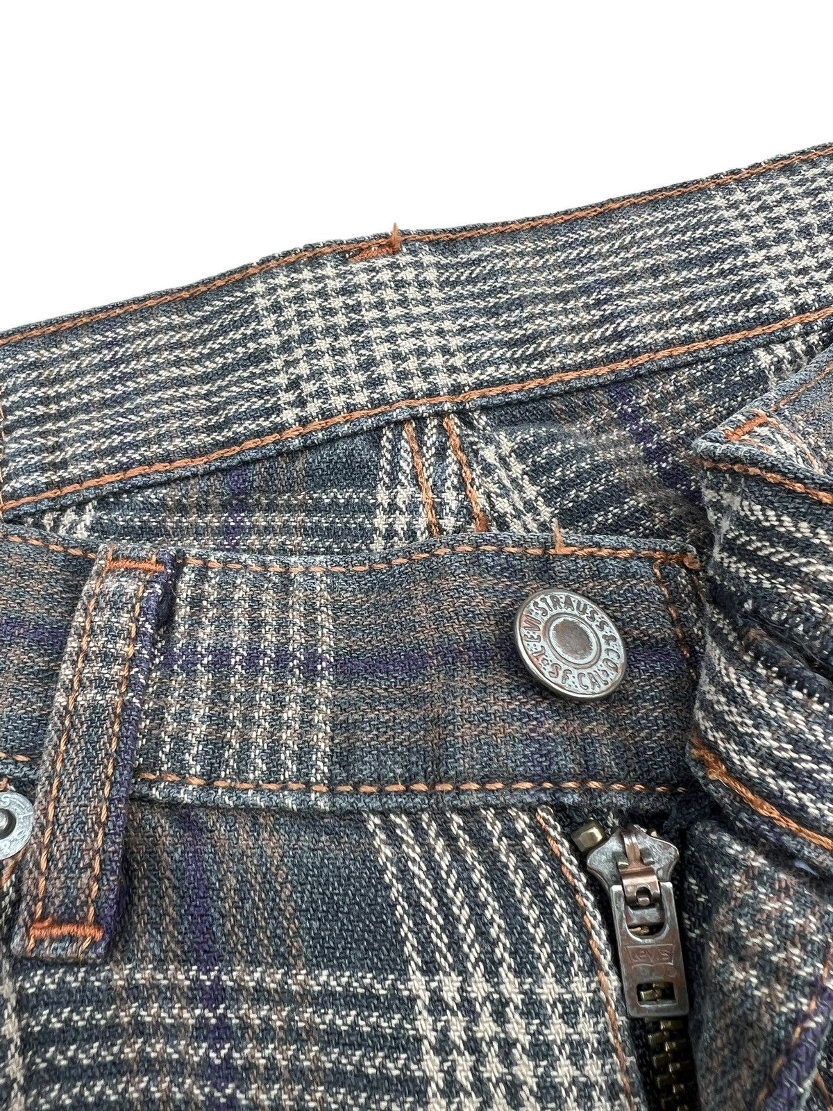 Levi's Vintage 2005 Levi’s 517 Checkered Bootcut Jeans Size US 30 / EU 46 - 5 Thumbnail