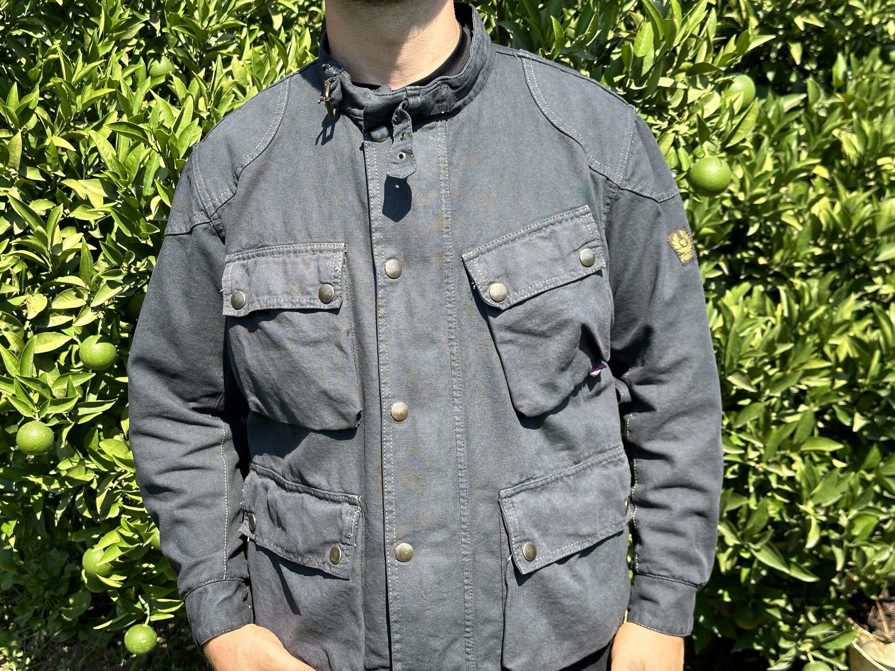 Belstaff Belstaff Motorcycle Biker Short Jacket Wax Cotton Size S Size US S / EU 44-46 / 1 - 6 Thumbnail