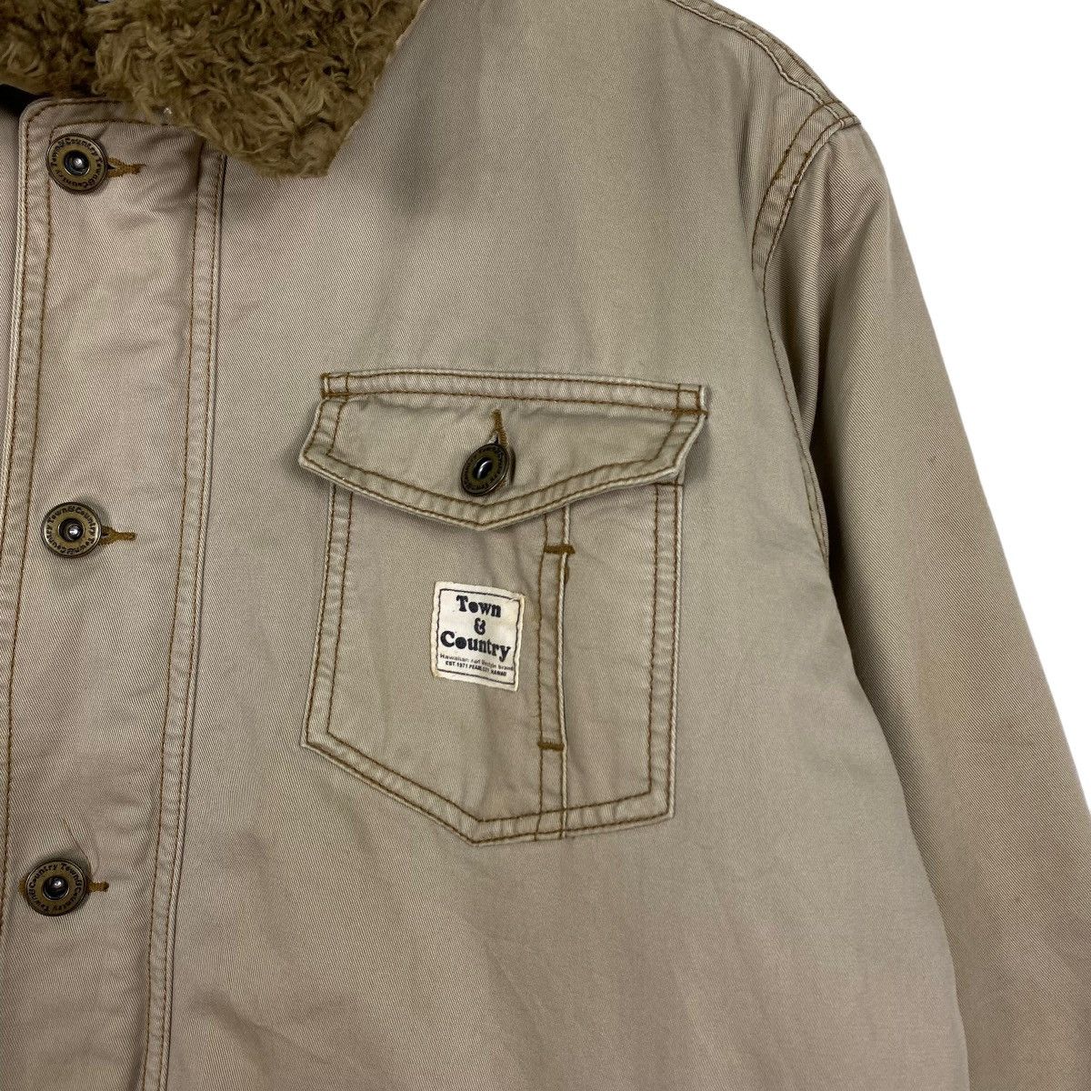 Billabong × Japanese Brand Town n Country Sherpa Collar Jacket Size M Size US M / EU 48-50 / 2 - 7 Thumbnail