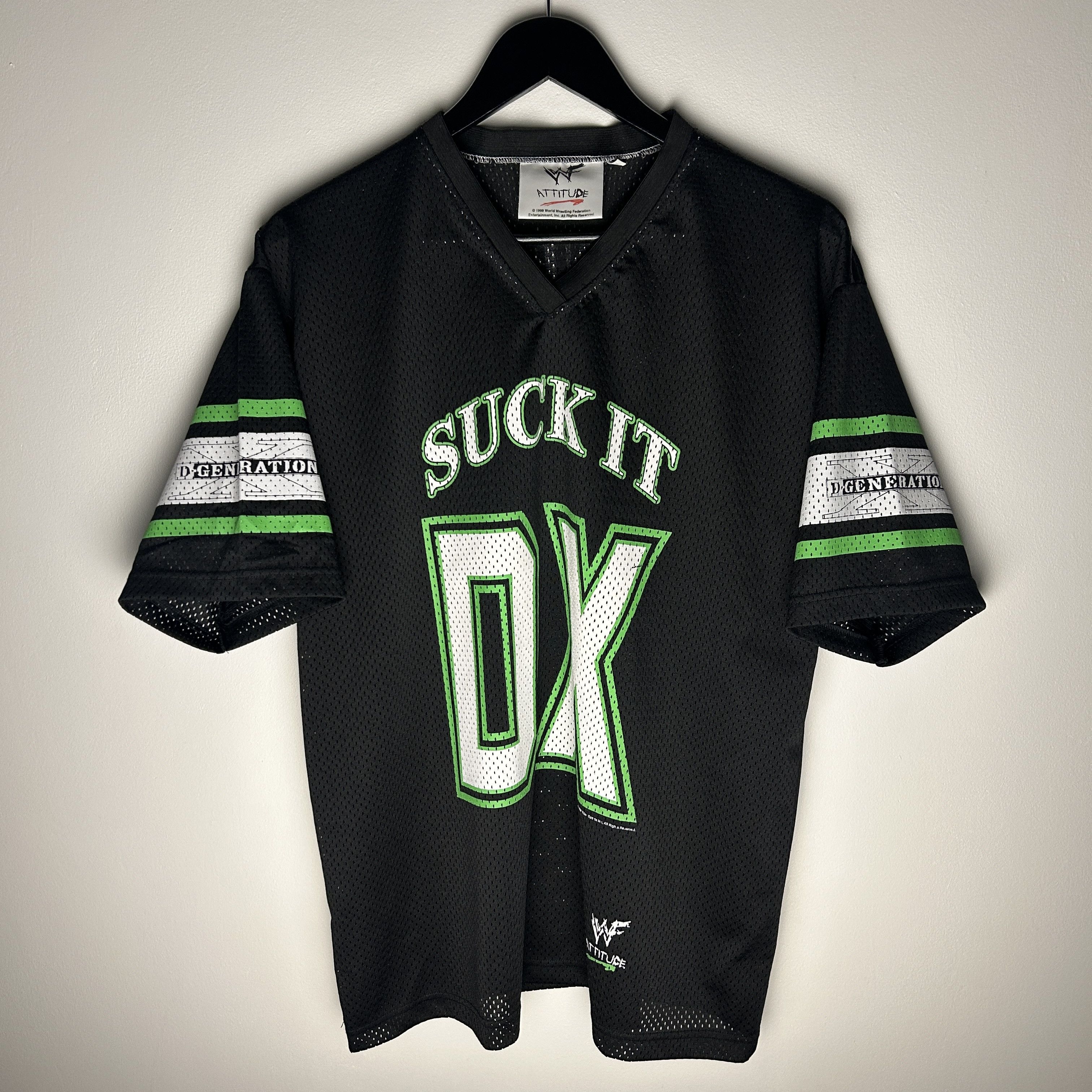 WWF Vintage D-Generation X 1999 WWF Wrestling Jersey Size US L / EU 52-54 / 3 - 1 Thumbnail