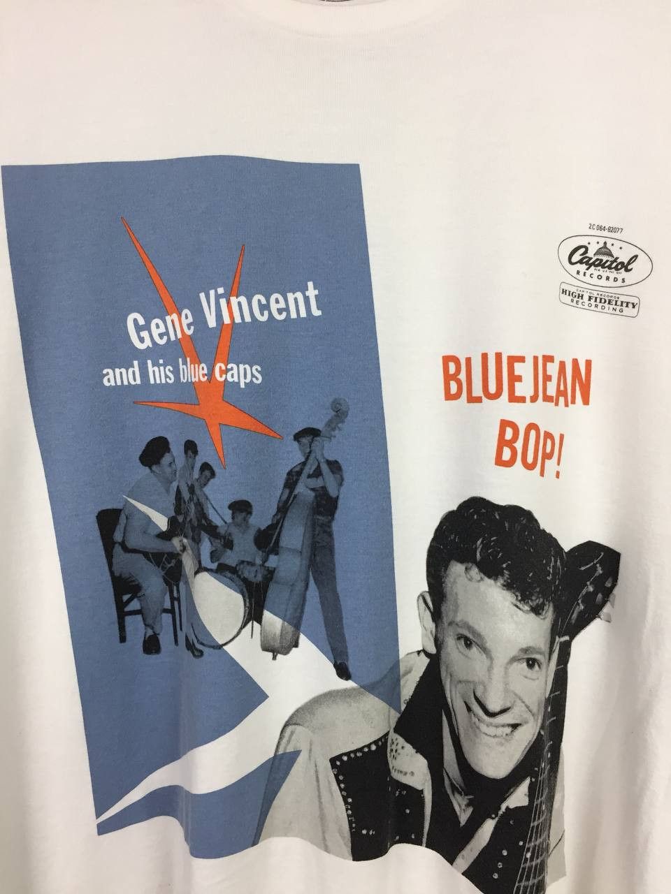 Band Tees Gene Vincent And His Blue Caps x Uniqlo Capitol Records Tee Size US XL / EU 56 / 4 - 4 Thumbnail
