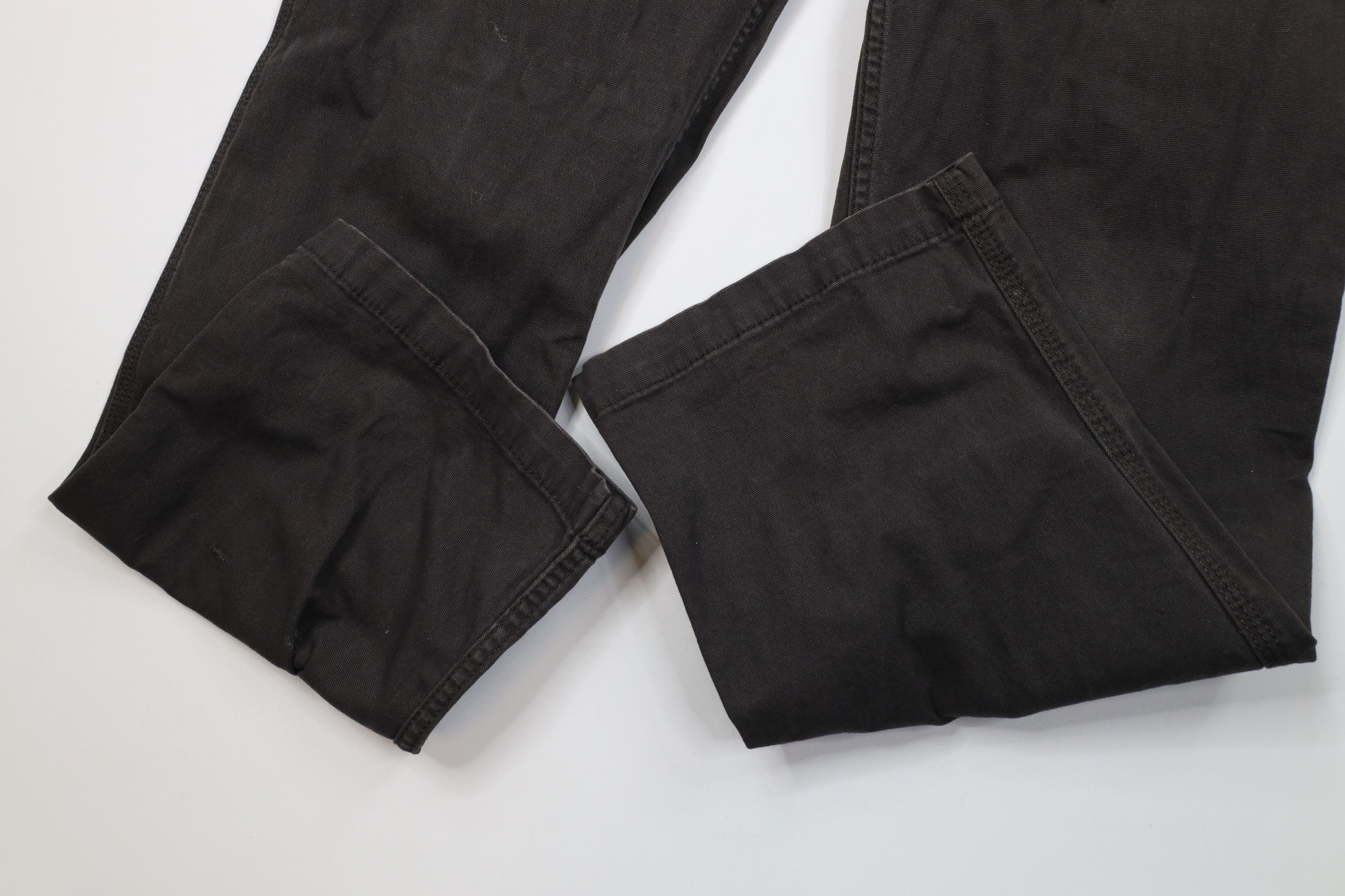 Carhartt Vintage Y2K Carhartt Wide Leg Dungaree Pants Peat Green Size US 36 / EU 52 - 5 Thumbnail