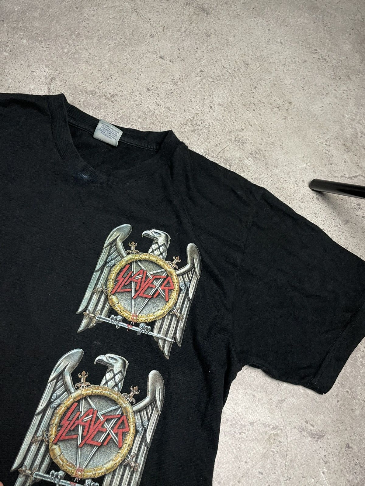 Supreme Supreme slayer eagle 🦅 T shirt Size US M / EU 48-50 / 2 - 3 Thumbnail