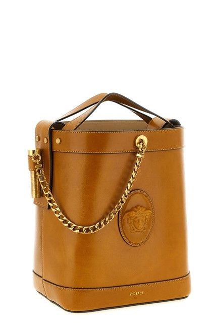 Versace ob2d0Lne0726 Size: OS / Pivot Small Bucket Bag in Brown Size ONE SIZE - 4 Thumbnail