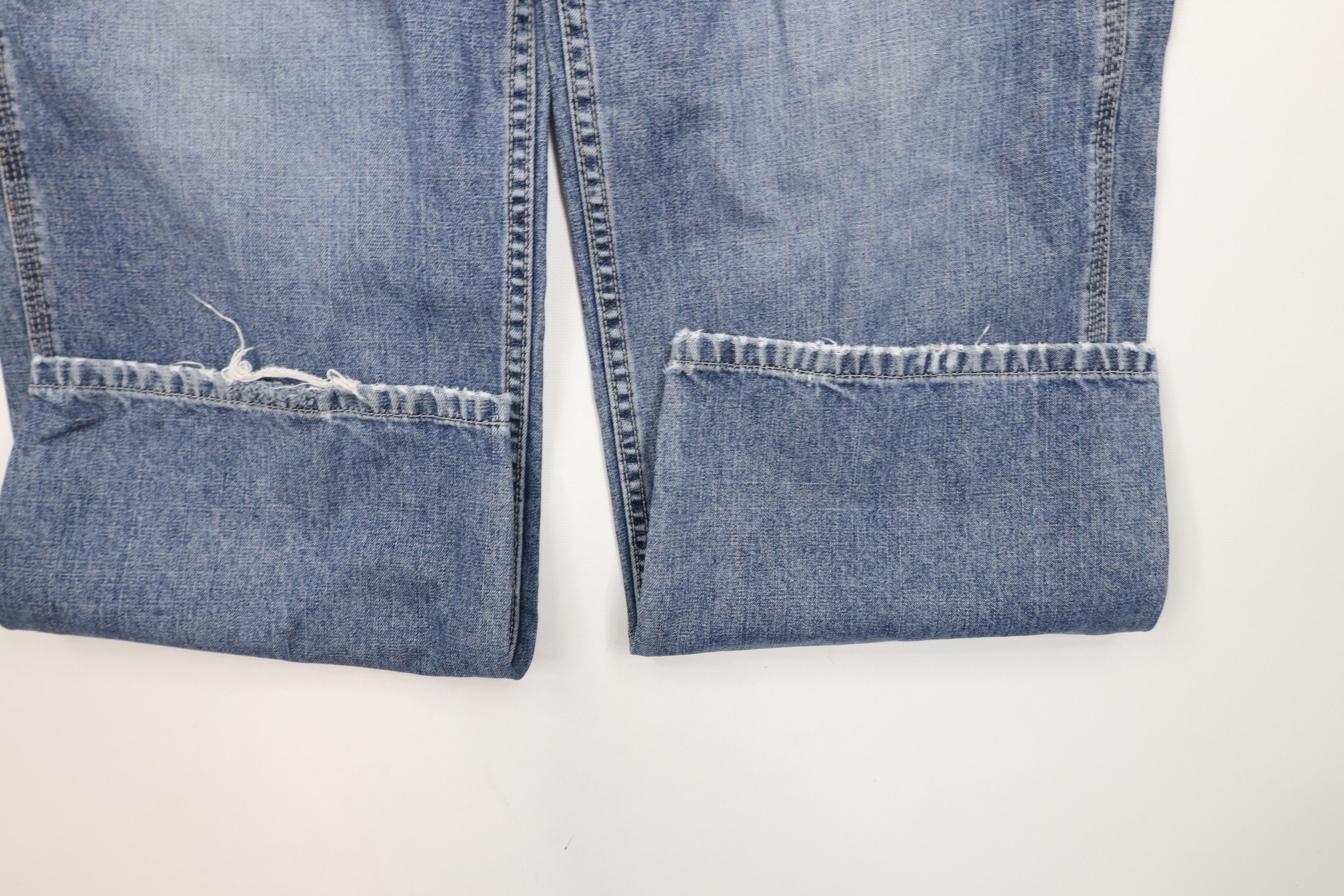 American Eagle Outfitters × Vintage Vintage 90s American Eagle Outfitters Leg Dungaree Jeans Size US 32 / EU 48 - 8 Thumbnail