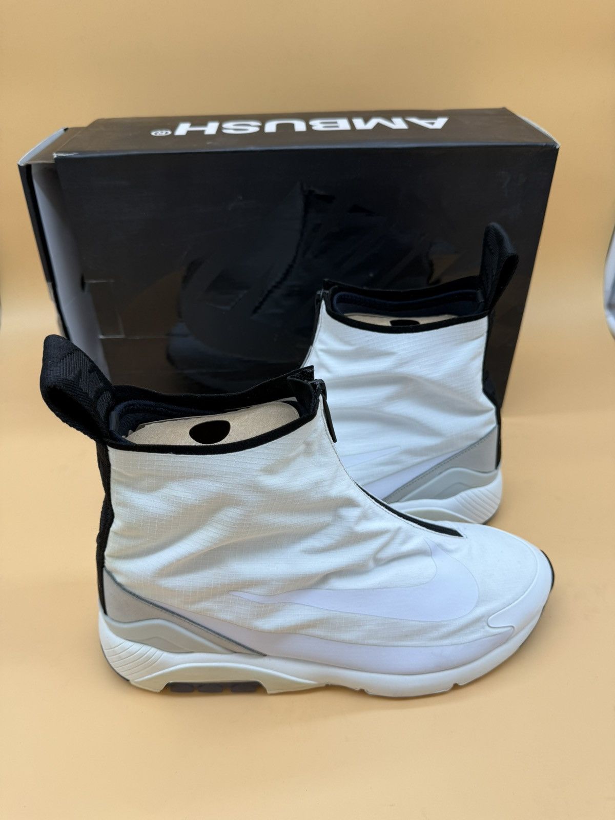 Ambush Design × Nike Nike Air Max 180 Hi x Ambush White Pale Grey BV0145-100 Size US 8 / EU 41 - 9 Thumbnail
