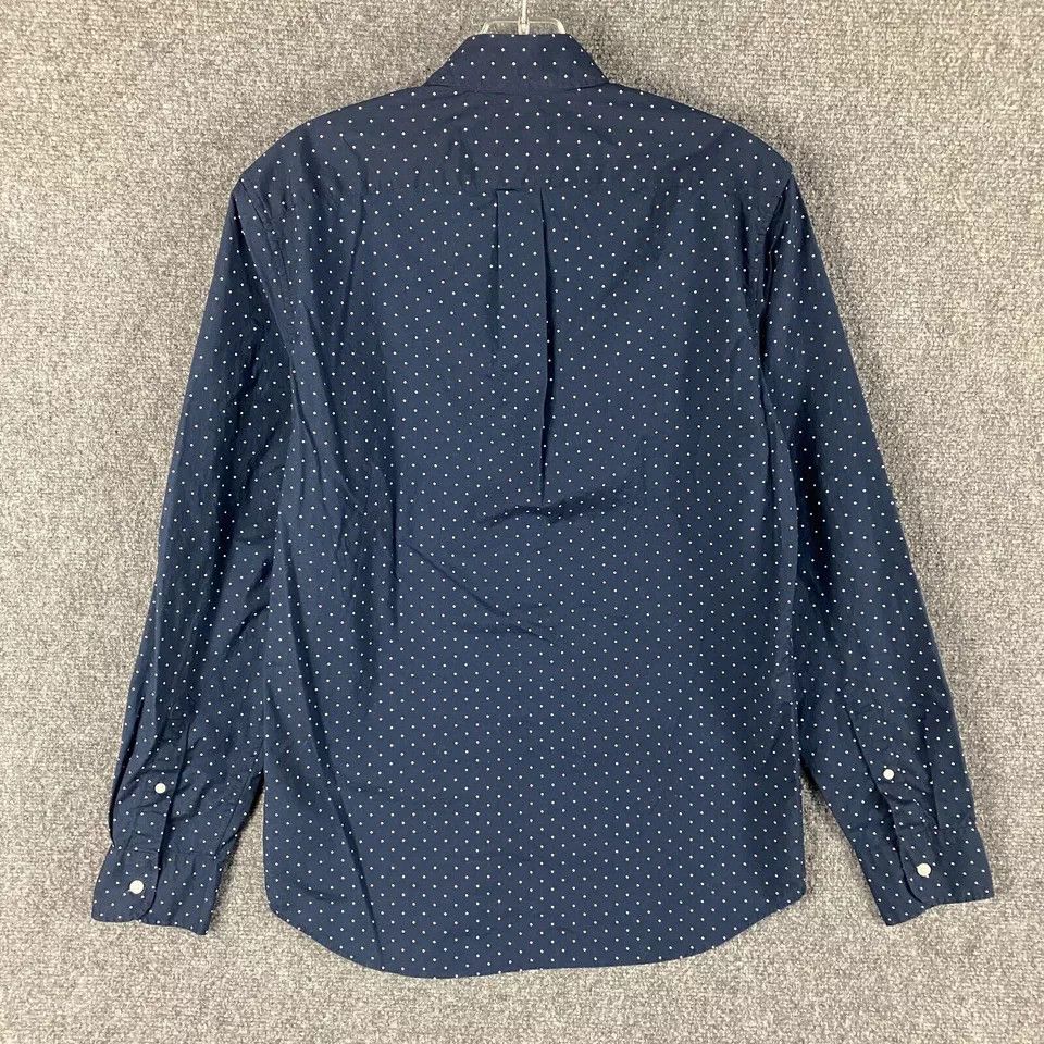 J.Crew J Crew Shirt Men's Small Button Down Slim Polka Dots Stretch Size US S / EU 44-46 / 1 - 7 Thumbnail