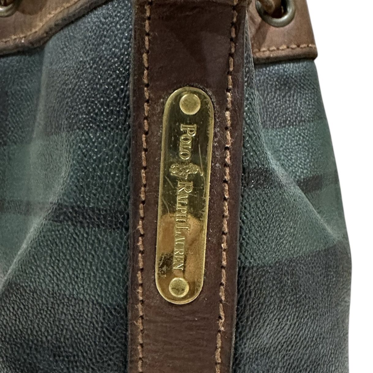 Polo Ralph Lauren × Vintage Grailed🔥Vintage POLO RALPH LAUREN Leather Drawstring Bag Size ONE SIZE - 8 Thumbnail