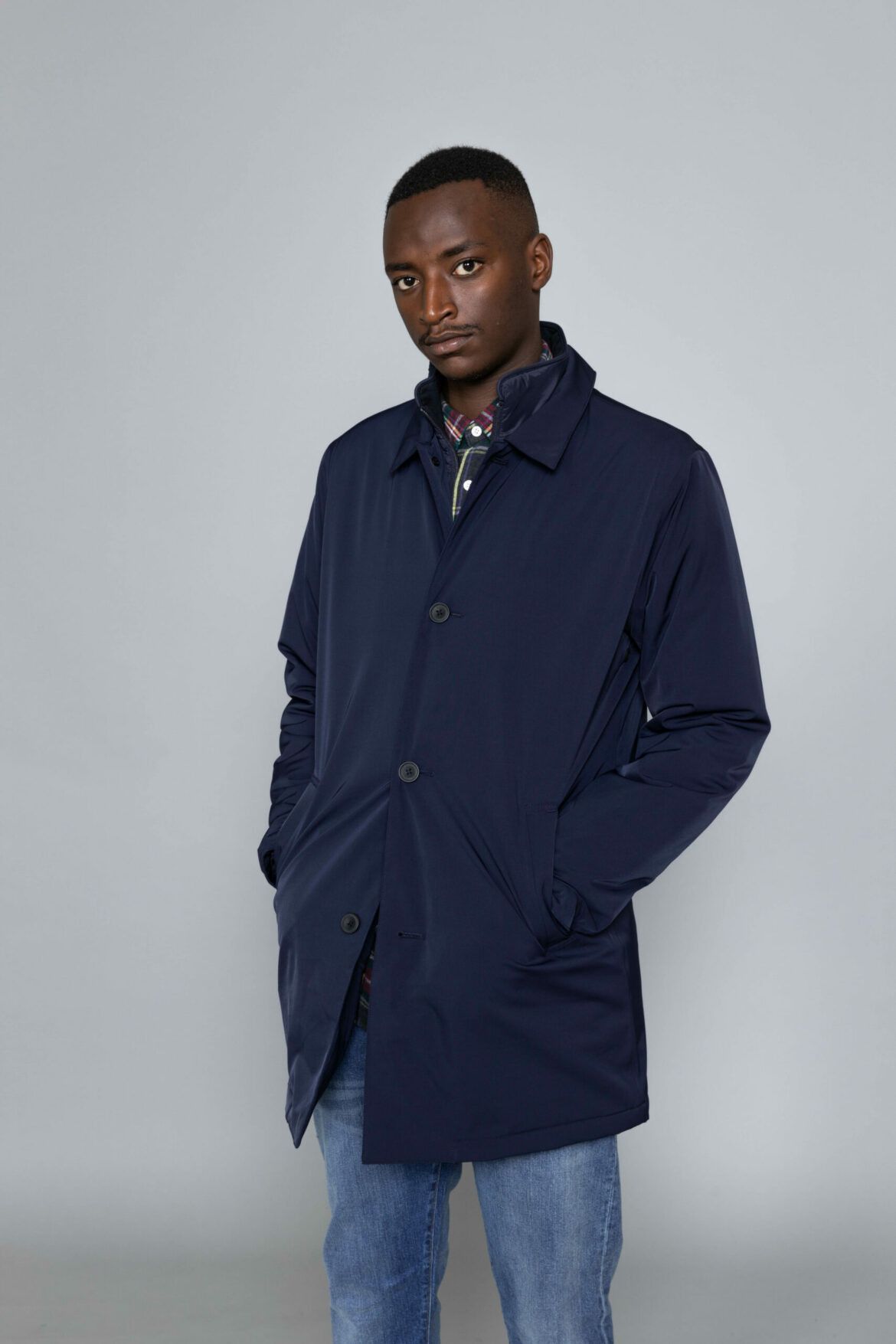 NN07 NN07 Blake Technical Jacket Navy Blue Size US S / EU 44-46 / 1 - 1 Thumbnail