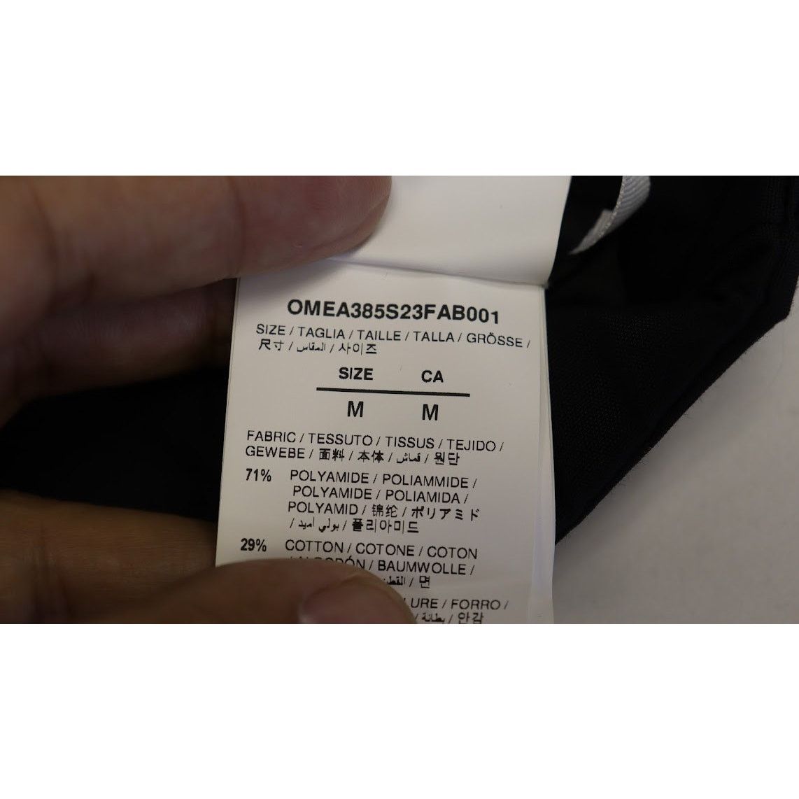 Off-White o1rshd1 Exact Opposite Shirt Jacket in Black/White Size US M / EU 48-50 / 2 - 4 Thumbnail