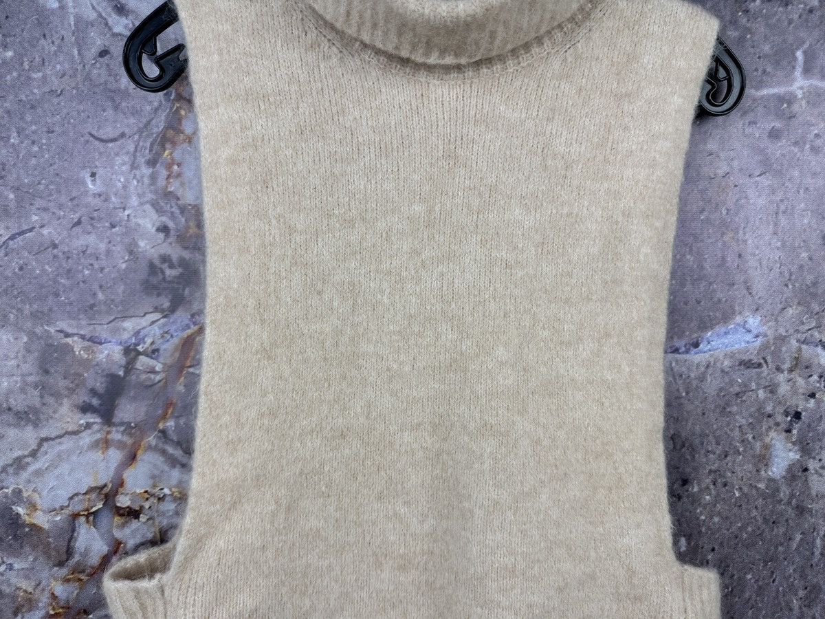 Bellerose Bellerose Womens Cream Sleeveless Turtleneck Vest Size S / US 4 / IT 40 - 3 Thumbnail