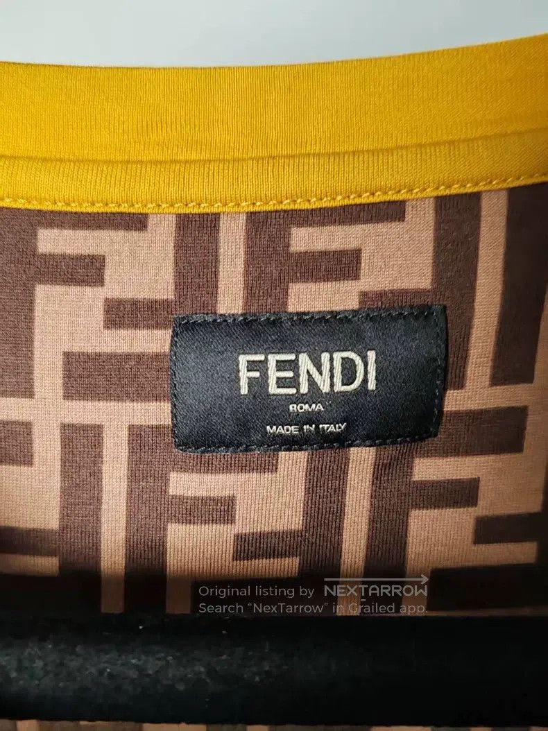 Fendi Fendi Full Print Short Sleeve Shirt Size US M / EU 48-50 / 2 - 3 Thumbnail