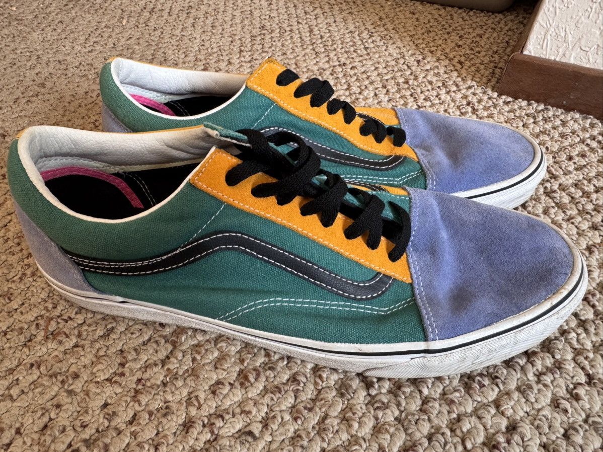 Vans Multi Color Vans Old Skools Size US 13 / EU 46 - 1 Thumbnail