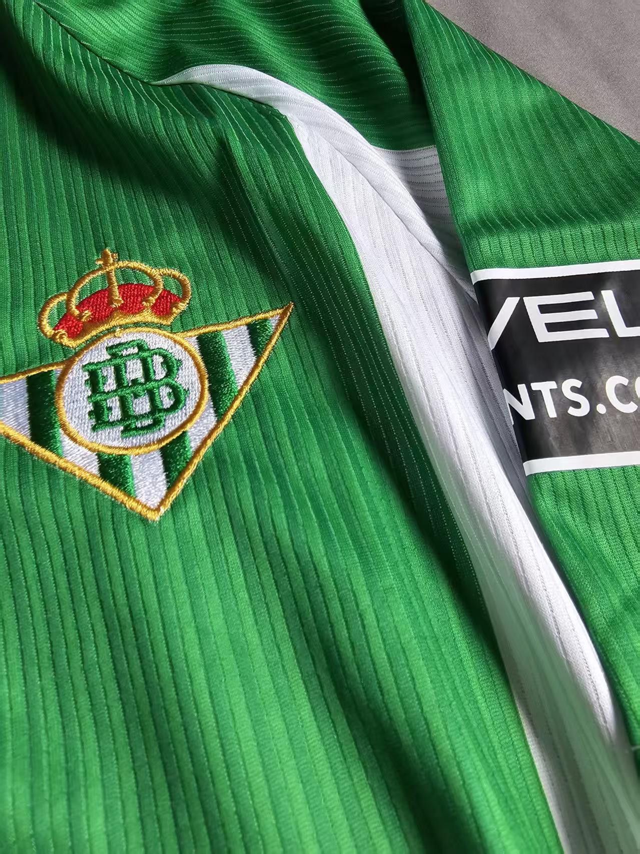 Other Real Betis Jersey Home 2025 26 Season Size US L / EU 52-54 / 3 - 5 Thumbnail