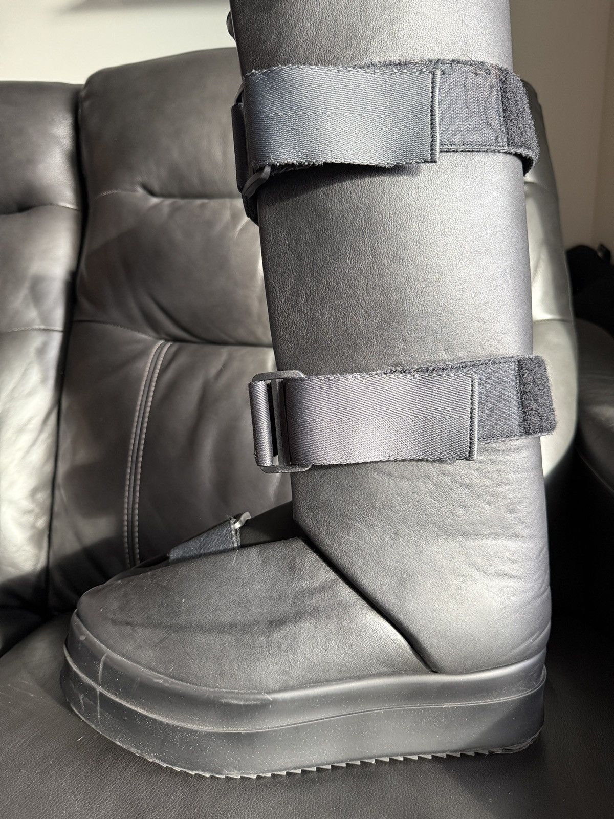 Rick Owens Rick Owens Luxor Hi Runway Splint Boots 45 Size US 12 / EU 45 - 9 Thumbnail