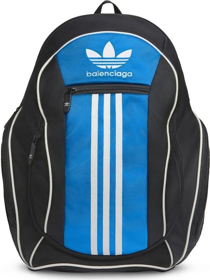 Adidas × Balenciaga 💥LIMITED💥Balenciaga X Adidas Stripes Small Backpack Fabric Size ONE SIZE - 1 Thumbnail
