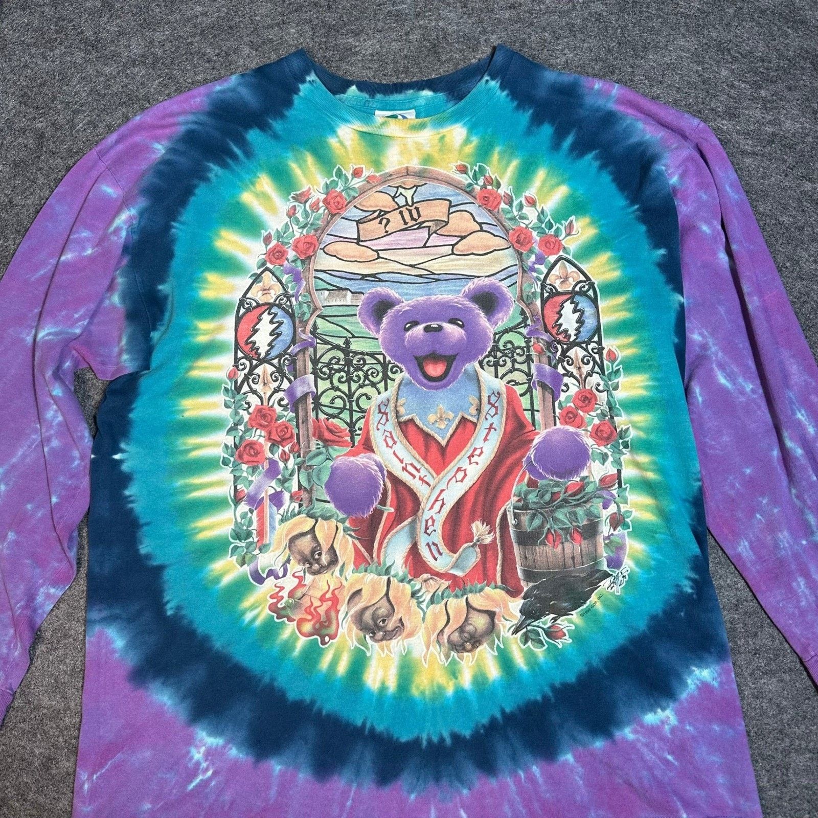 Liquid Blue Vintage Grateful Dead Saint Stephen T Shirt Liquid Blue XL Size US XL / EU 56 / 4 - 15 Thumbnail