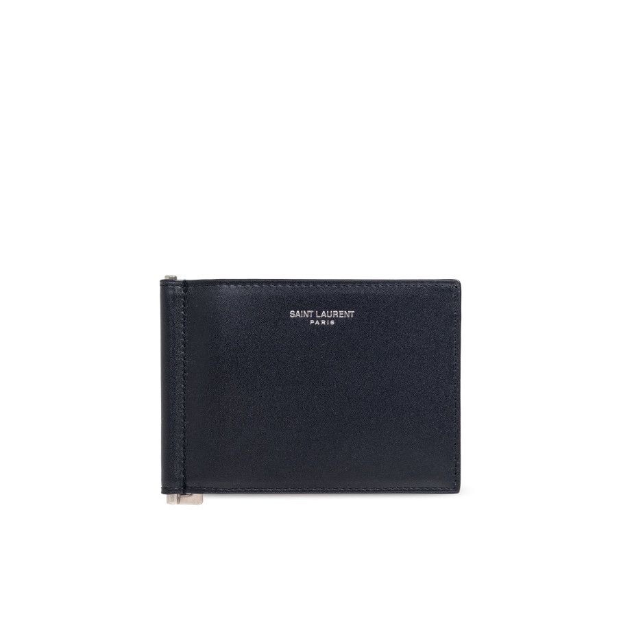 Saint Laurent Paris SAINT LAURENT Black Folding Banknote Case New & Authentic Size ONE SIZE - 1 Thumbnail