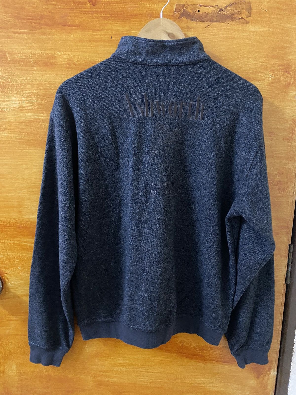 Ashworth Ashworth japan half zipper knit sweat Size US L / EU 52-54 / 3 - 2 Thumbnail