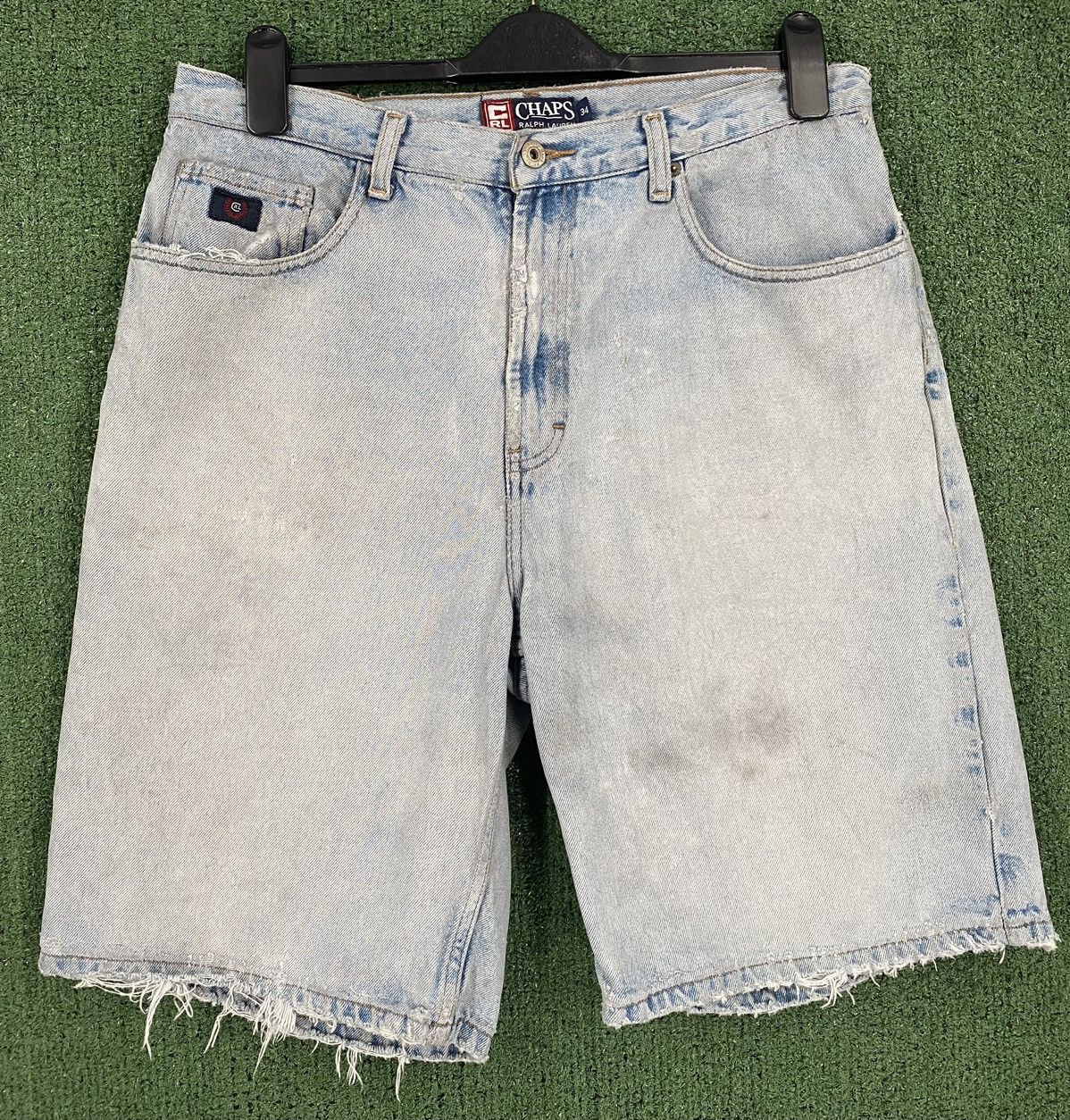 Other VTG 90’s Chaps Ralph Lauren Jean Shorts Jorts 33 Thrashed Size US 33 - 1 Thumbnail