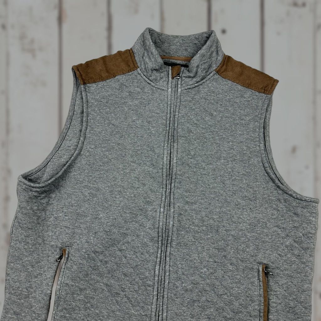 Bonobos Bonobos Vest Men Large Gray Full Zip Quilted Pockets Logo Size US L / EU 52-54 / 3 - 1 Thumbnail
