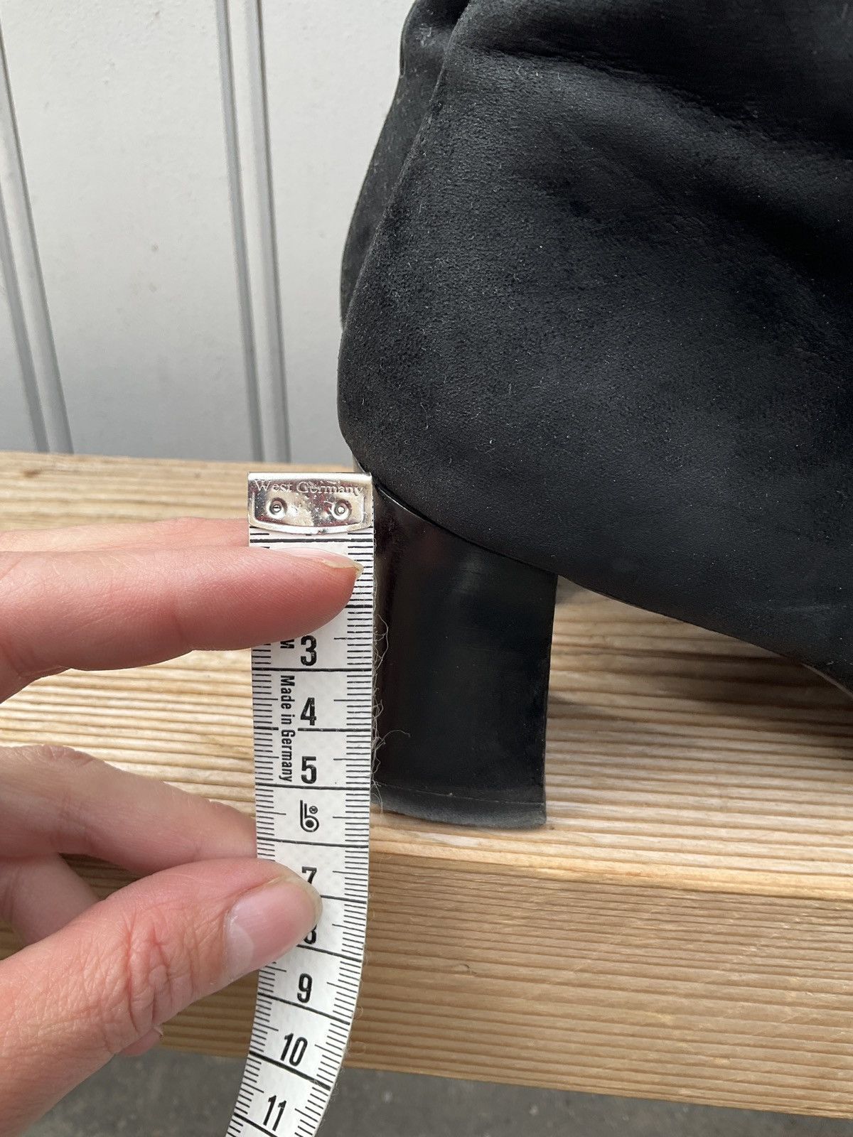 Vintage JB Martin black ankleboots Size US 5 / IT 35 - 12 Thumbnail
