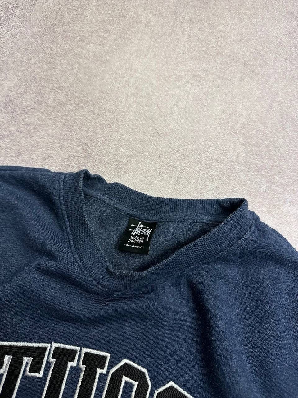 Stussy Vintage Stussy Spellout Boxy Sweatshirt Y2K Rare M Size US M / EU 48-50 / 2 - 4 Thumbnail