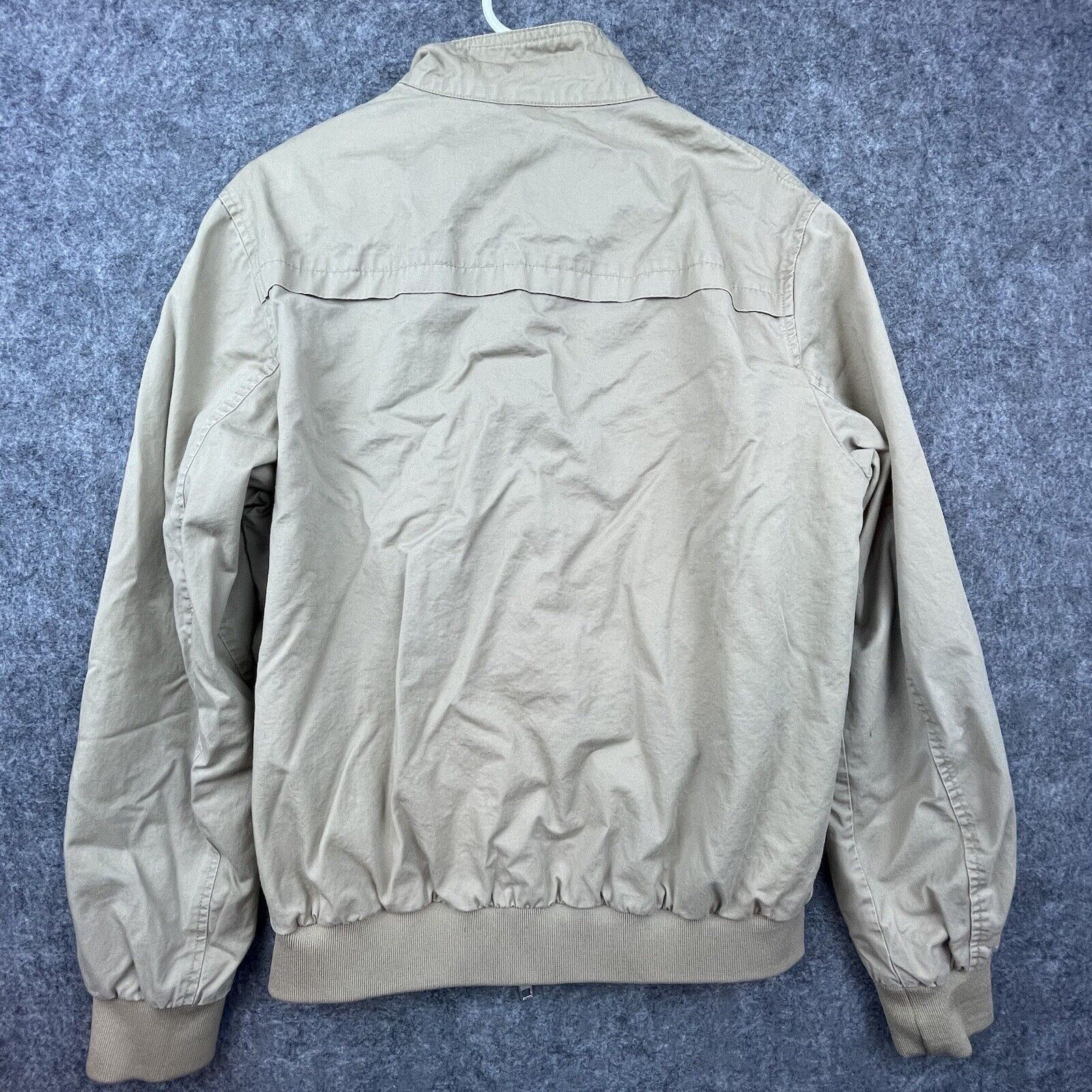 River Island River Island Bomber Jacket Medium Tan Retro Moto Attendant Size US M / EU 48-50 / 2 - 3 Thumbnail