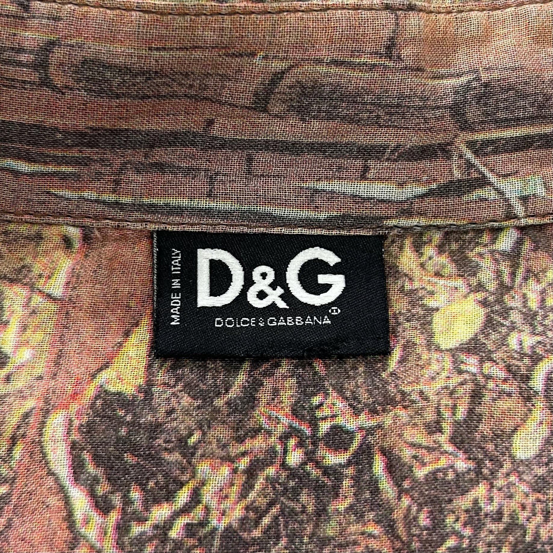 Dolce & Gabbana Dolce & Gabbana SS04 Bamboo Forest Print Sleeveless Shirt Size US S / EU 44-46 / 1 - 4 Thumbnail