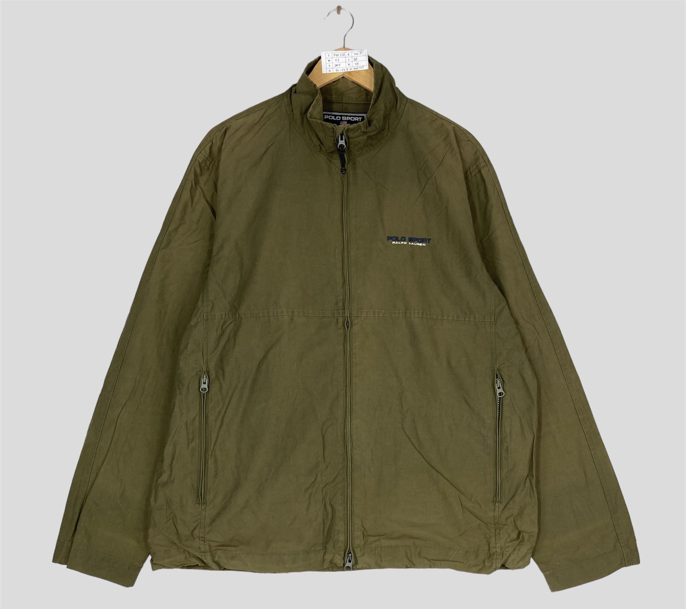 Vintage POLO SPORT By Ralph Lauren Full Zipper Jacket