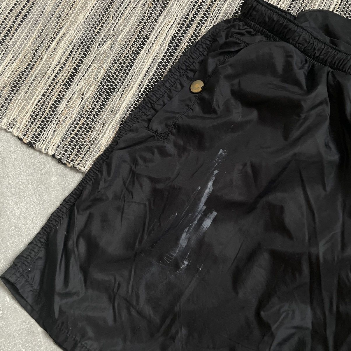 Our Legacy Our Legacy nylon short black PUNK Y2K 90s fubu polar alt emo Size US 36 / EU 52 - 2 Thumbnail