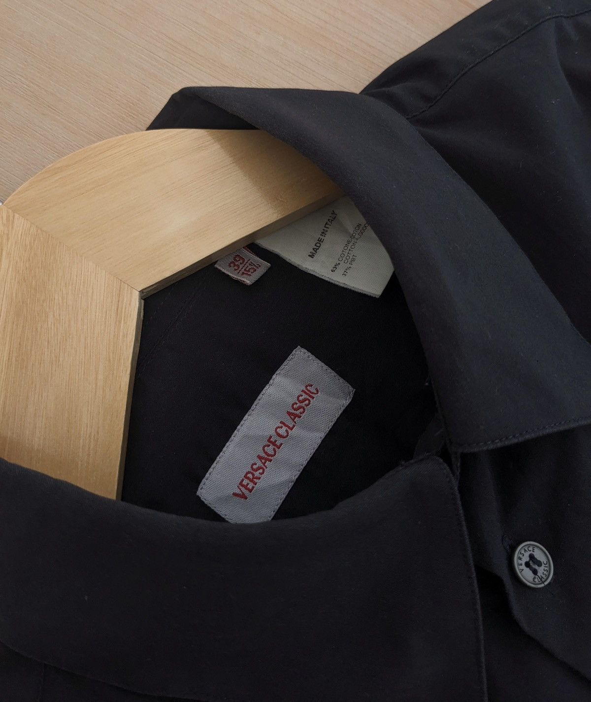 Versace Versace Black Shirt Size US L / EU 52-54 / 3 - 4 Thumbnail