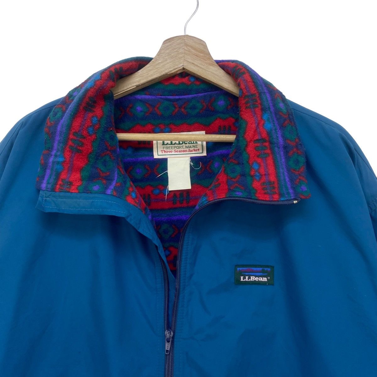 L.L. Bean × Vintage Vintage L.L. Bean Native Bomber Style Three-Season Jacket Size US L / EU 52-54 / 3 - 3 Thumbnail
