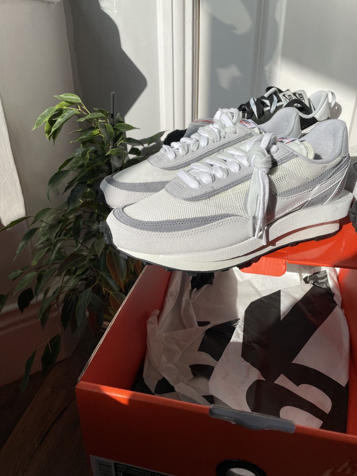summit white nike sacai